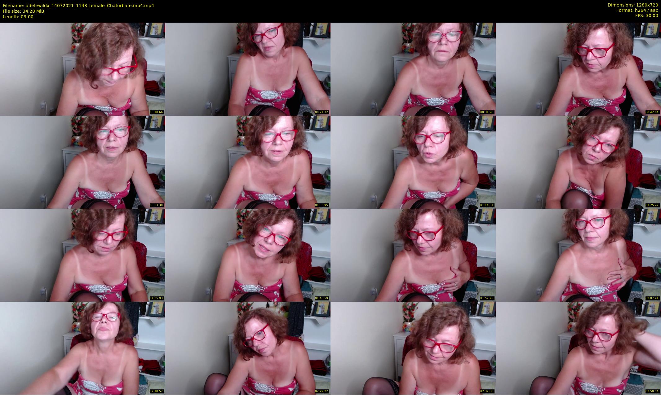 adelewildx — 3 minute Chaturbate female cam show recording, 720p, Jul 14, 2021