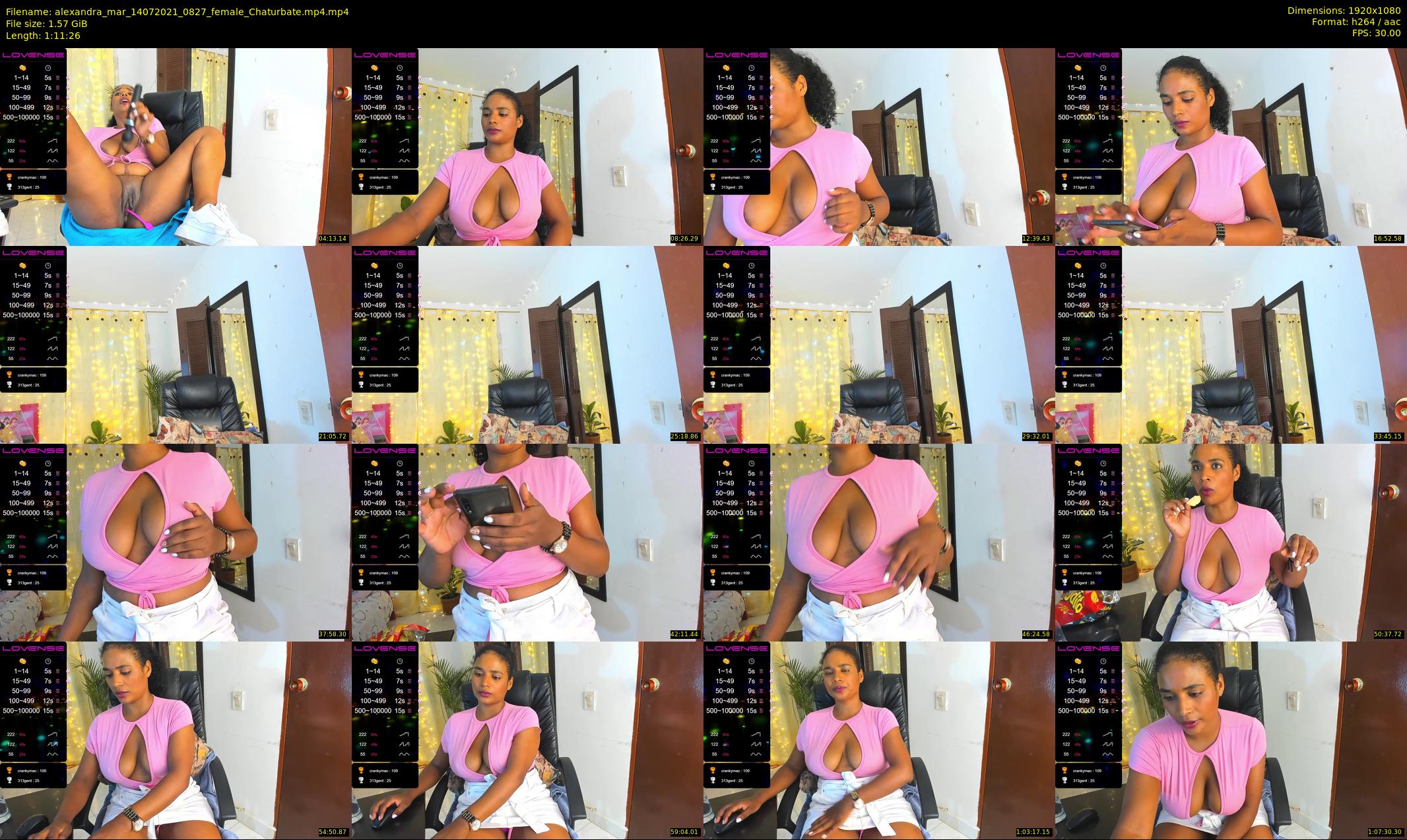 alexandra_mar — 72 minute Chaturbate female cam show recording, 1080p, Jul 14, 2021
