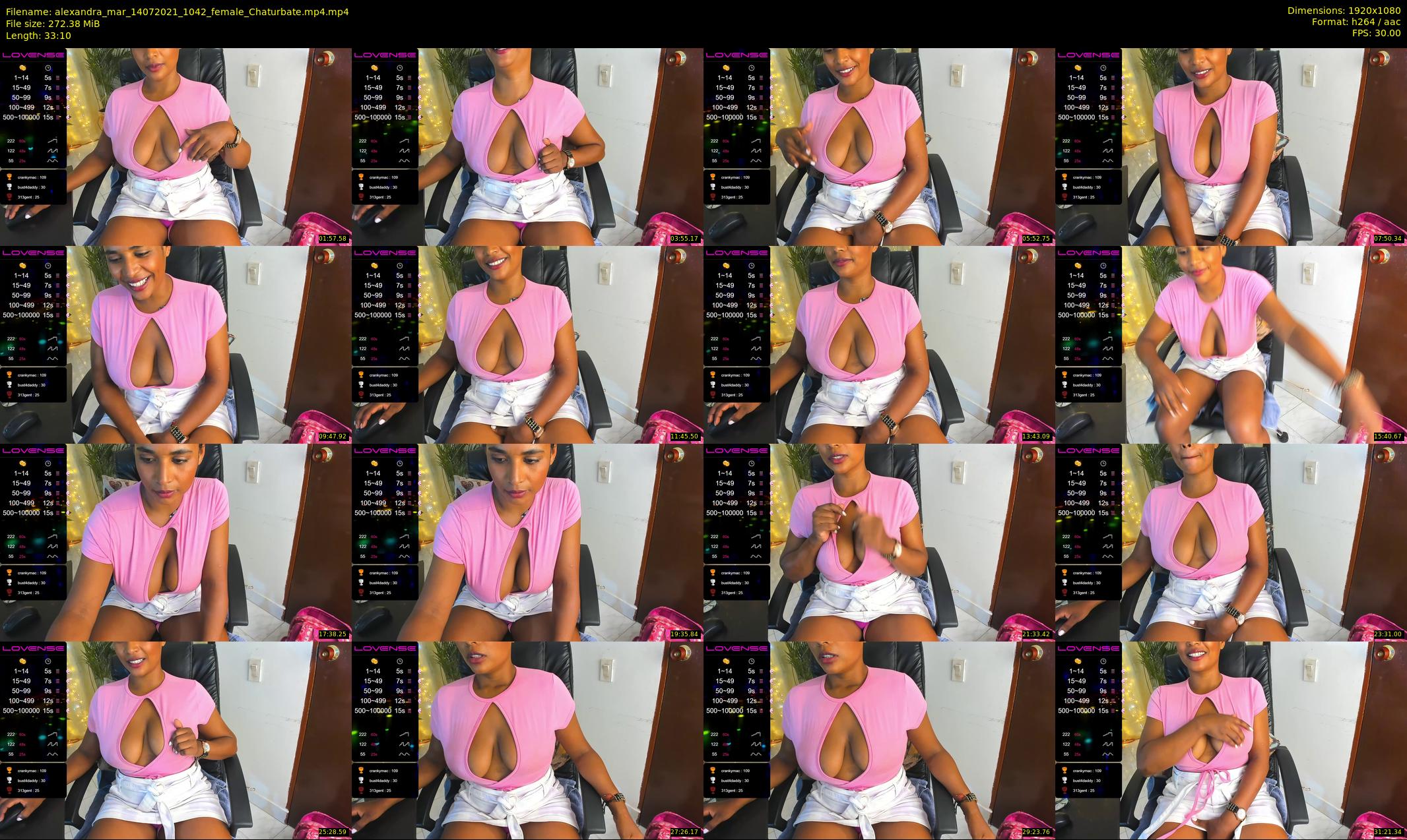 alexandra_mar — 34 minute Chaturbate female cam show recording, 1080p, Jul 14, 2021