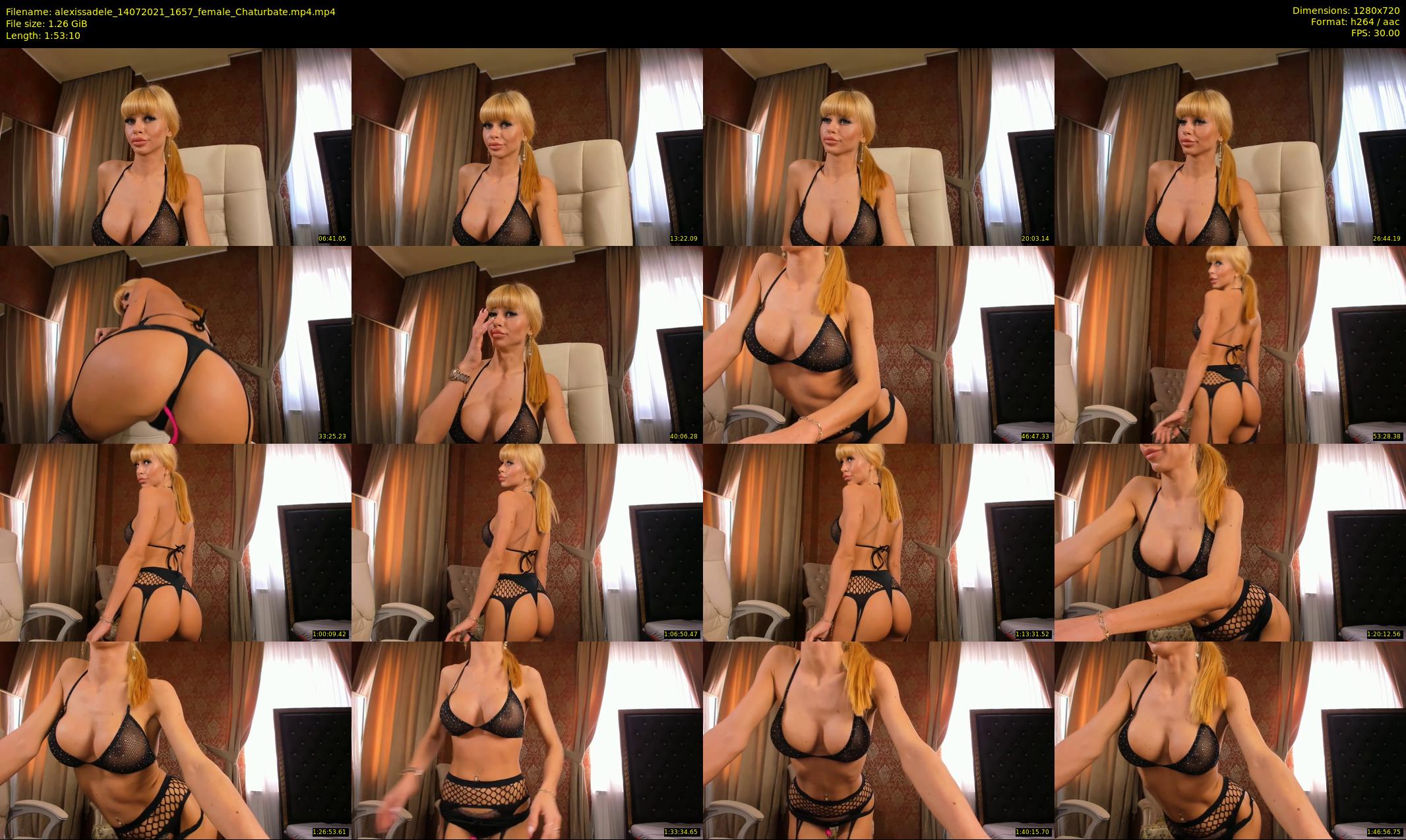 alexissadele — 114 minute Chaturbate female cam show recording, 720p, Jul 14, 2021