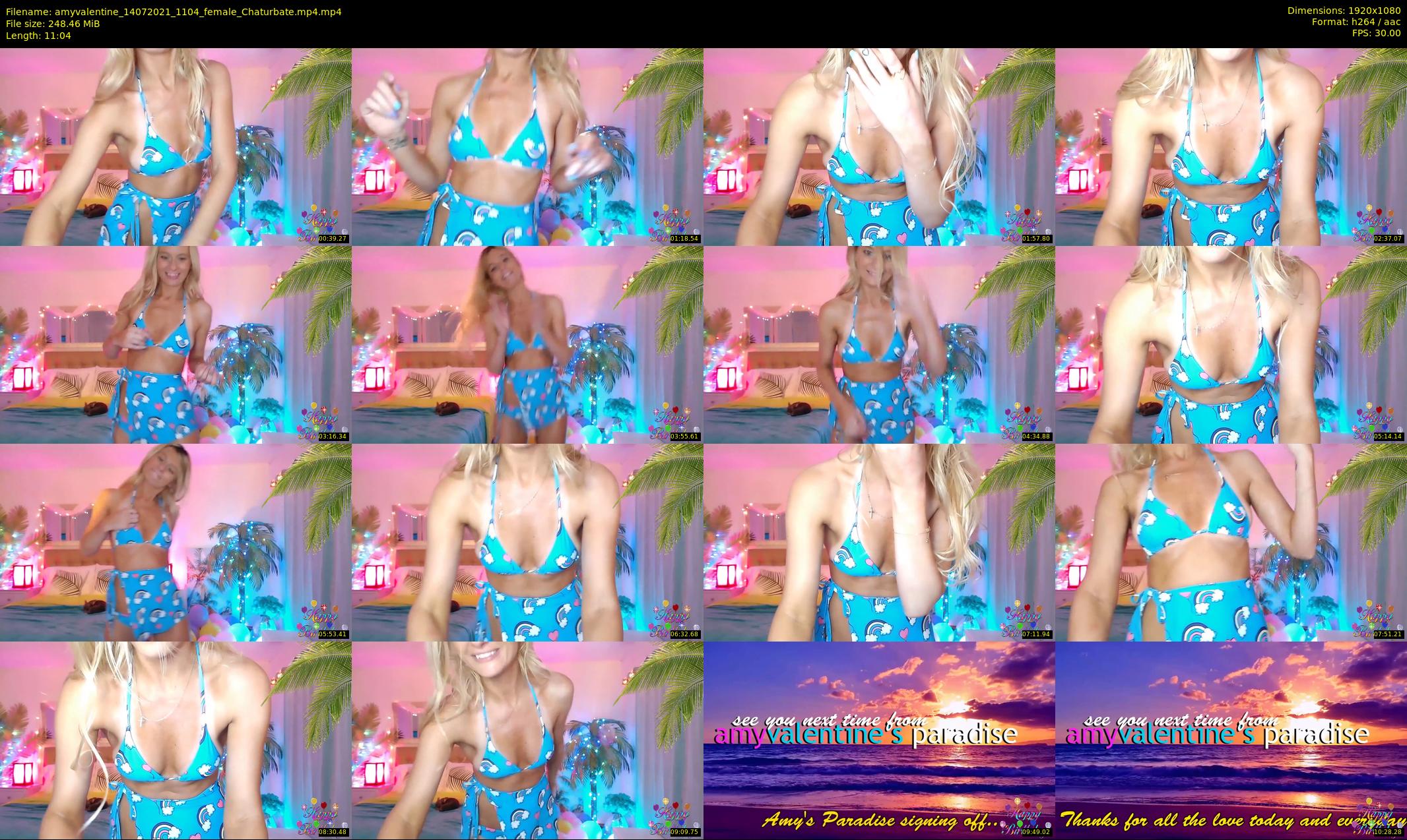 amyvalentine — 12 minute Chaturbate female cam show recording, 1080p, Jul 14, 2021