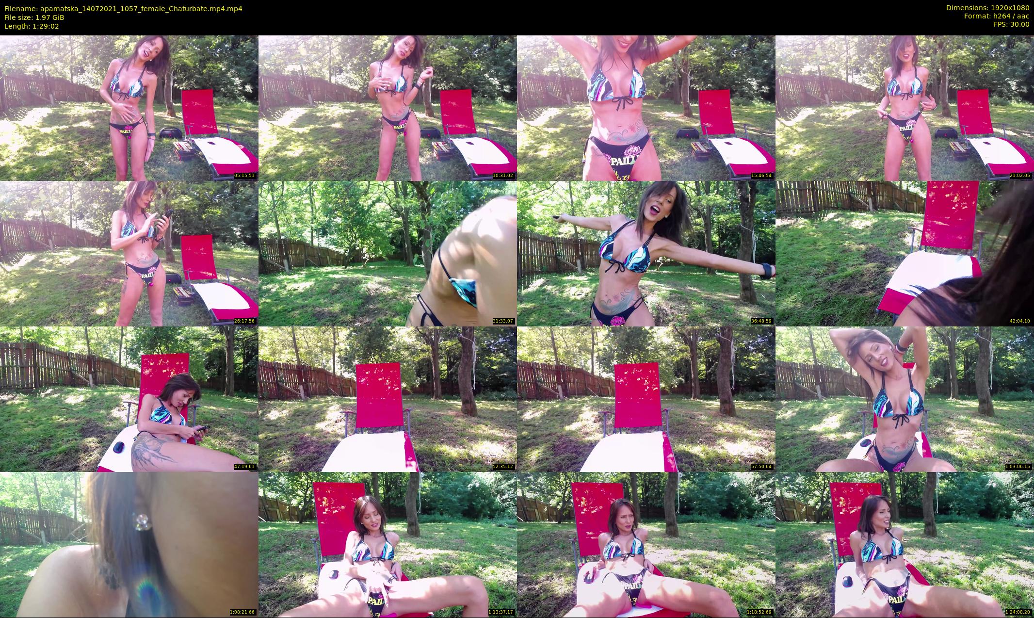 apamatska — 90 minute Chaturbate female cam show recording, 1080p, Jul 14, 2021