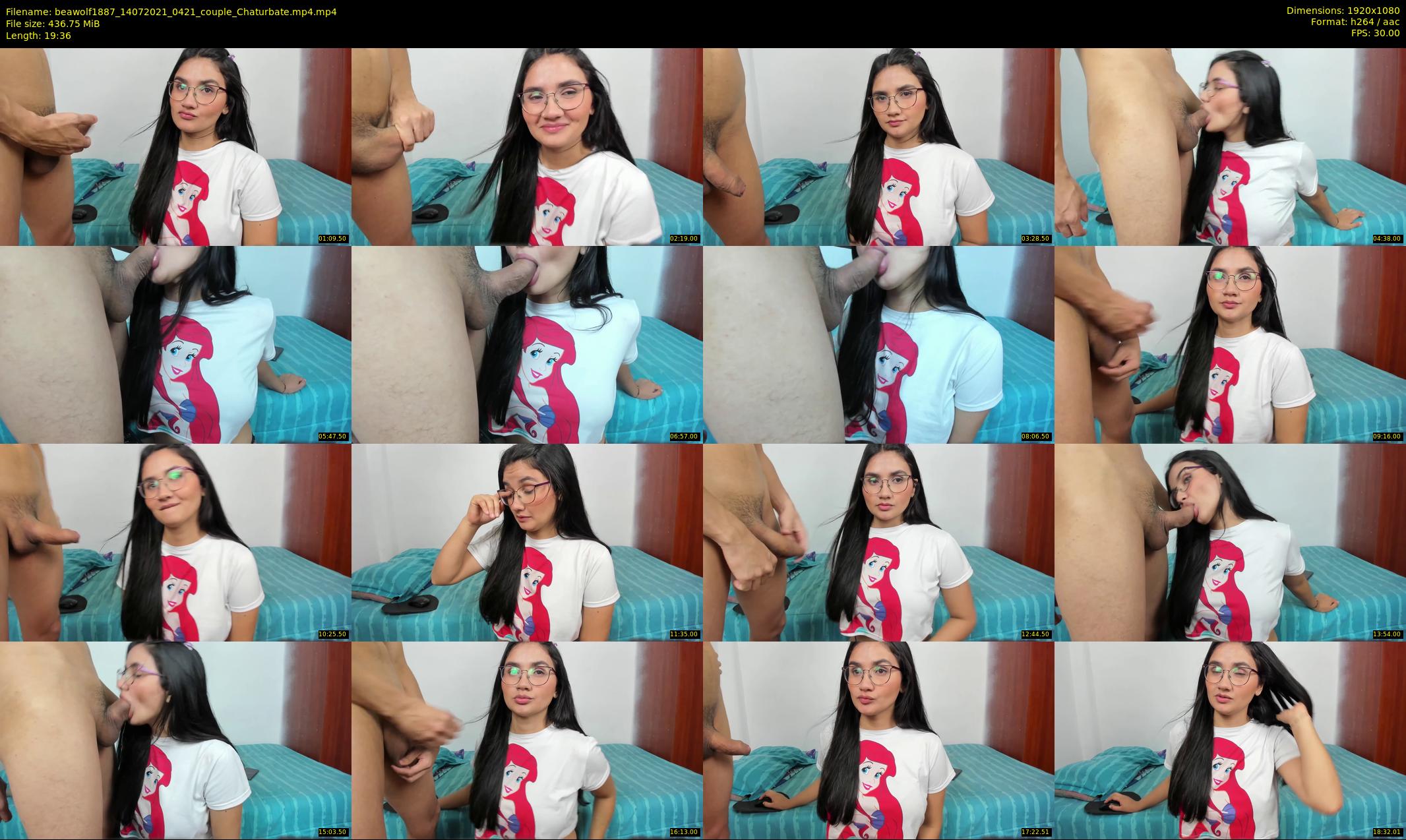 beawolf1887 — 20 minute Chaturbate couple cam show recording, 1080p, Jul 14, 2021