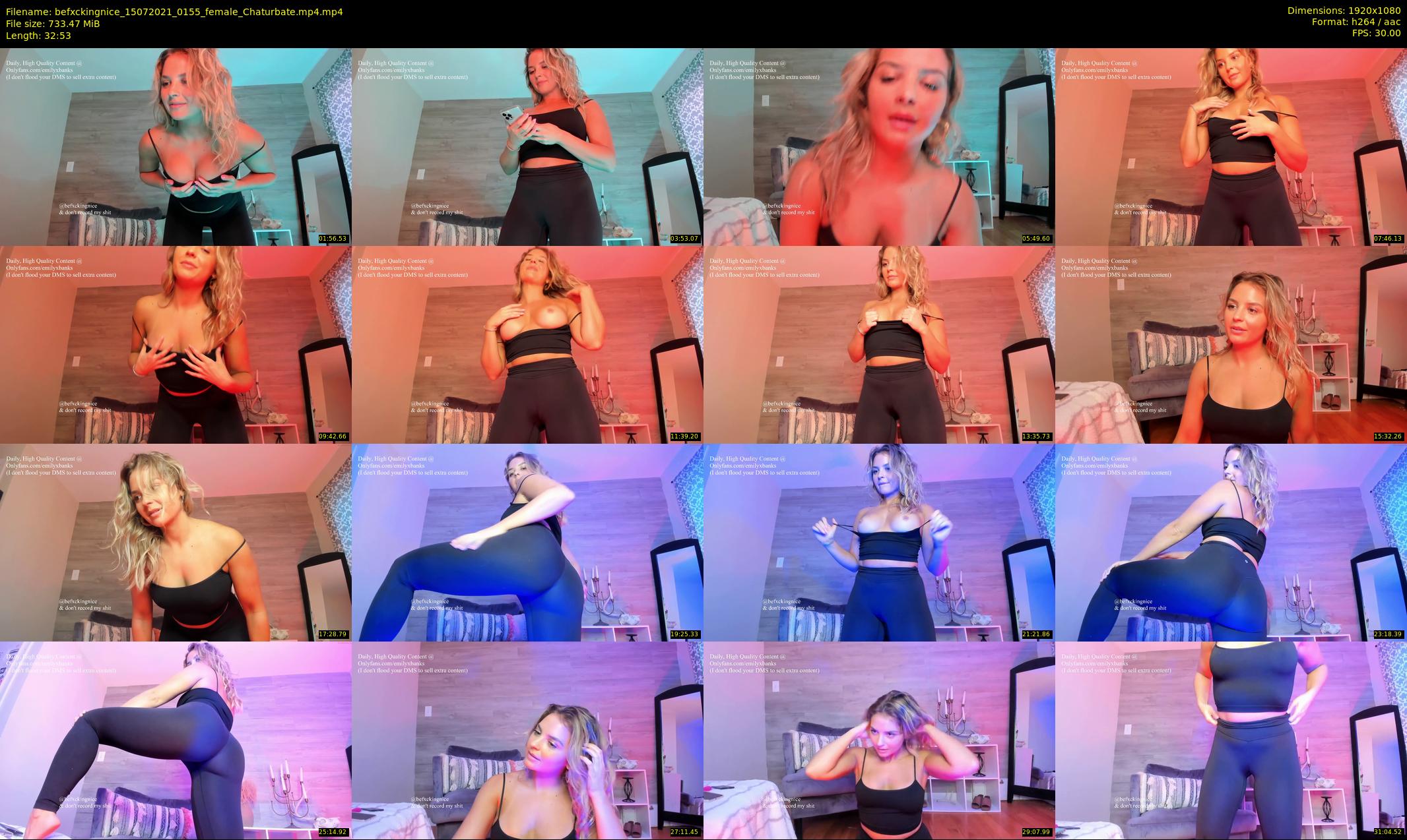 befxckingnice — 33 minute Chaturbate female cam show recording, 1080p, Jul 15, 2021