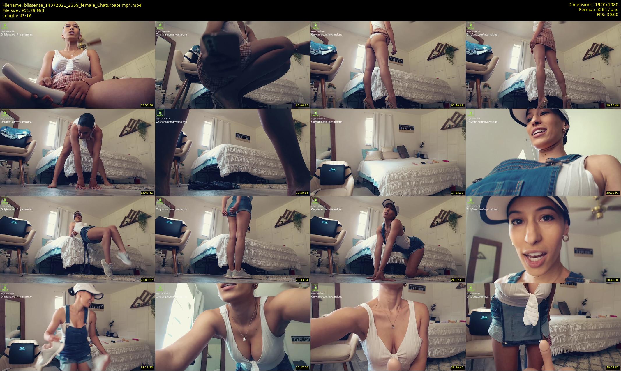 blissense — 44 minute Chaturbate female cam show recording, 1080p, Jul 14, 2021