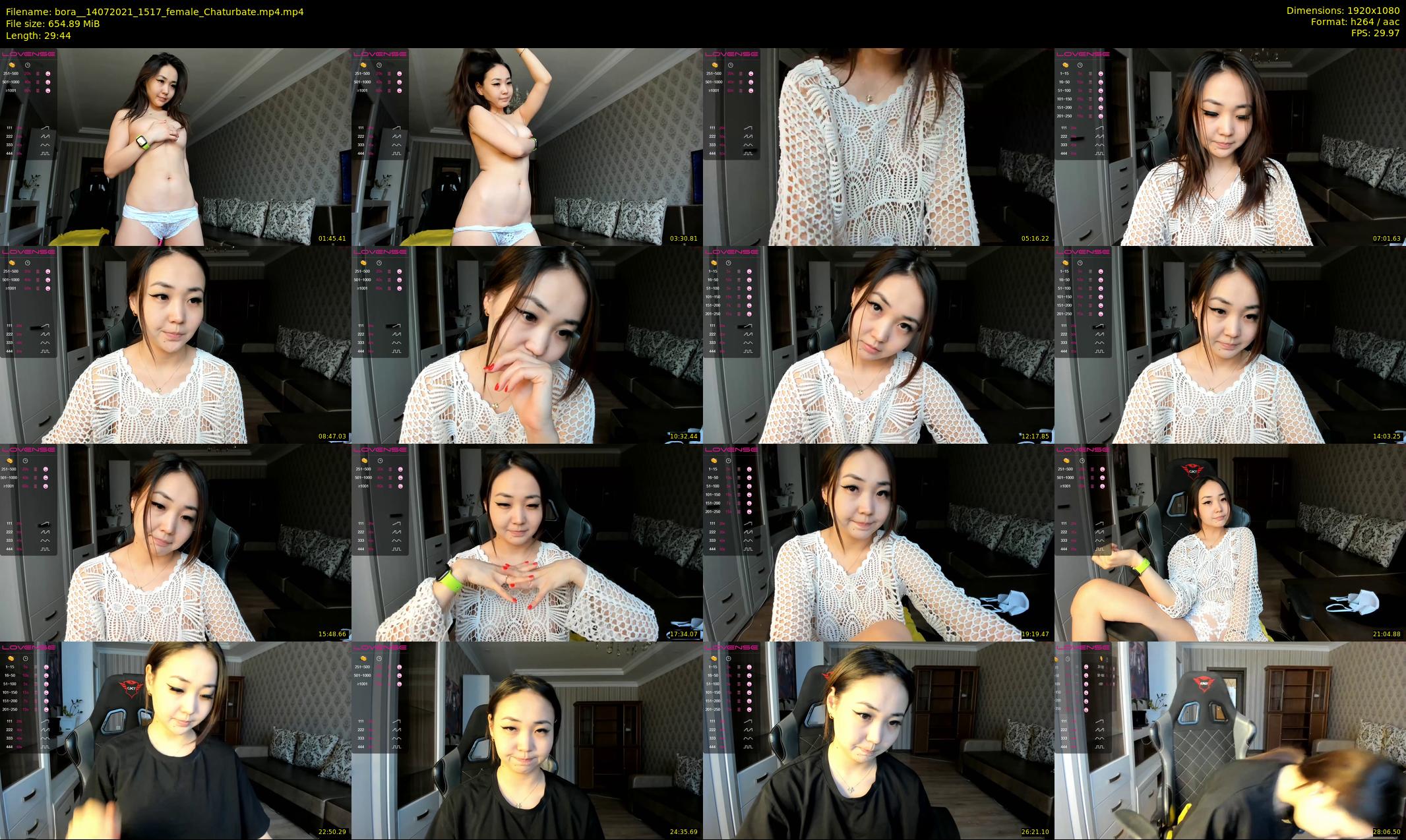 bora_ — 30 minute Chaturbate female cam show recording, 1080p, Jul 14, 2021