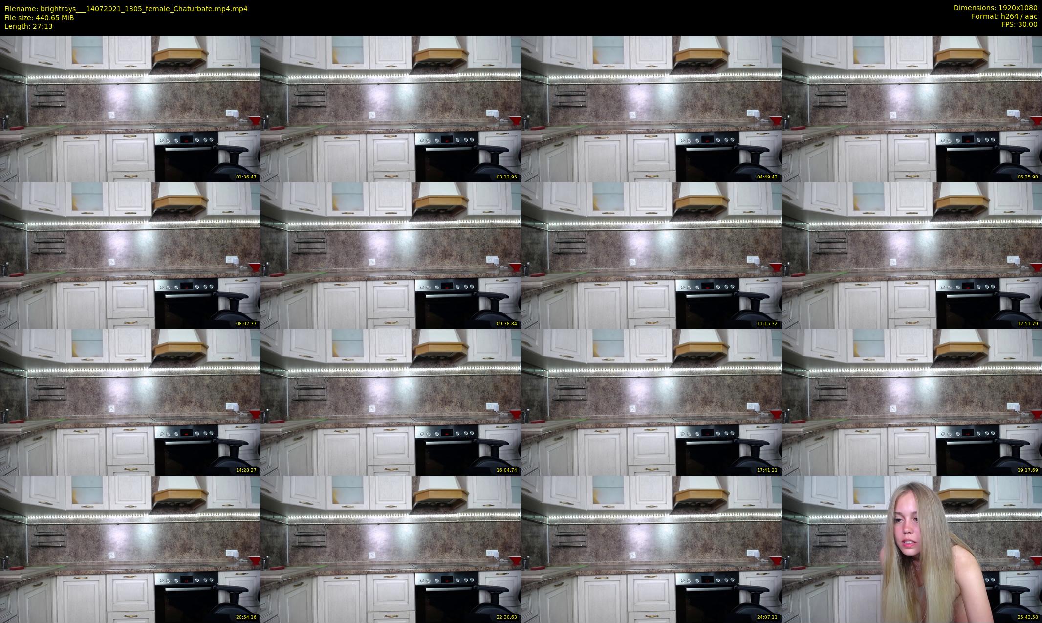 brightrays__ — 28 minute Chaturbate female cam show recording, 1080p, Jul 14, 2021