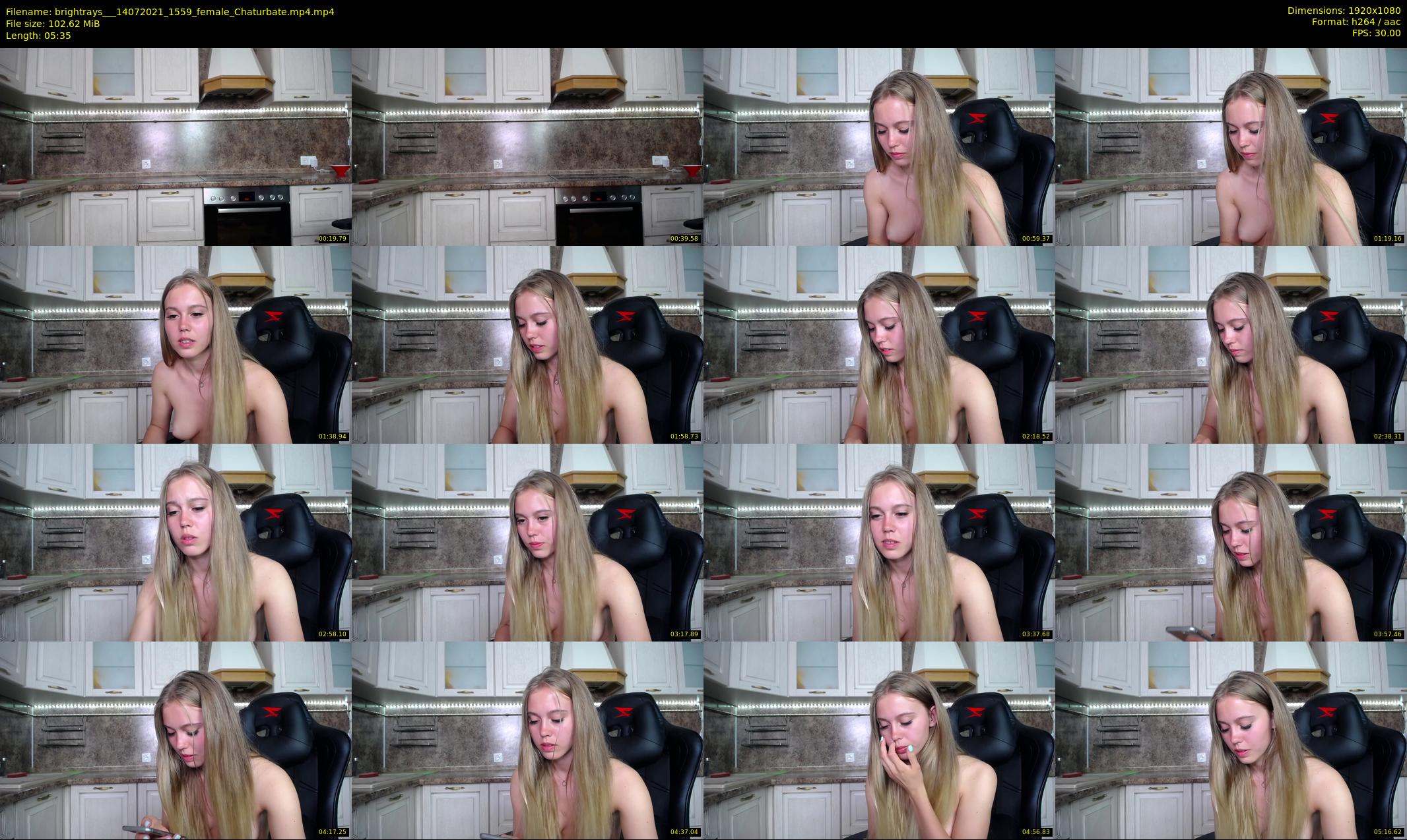 brightrays__ — 6 minute Chaturbate female cam show recording, 1080p, Jul 14, 2021