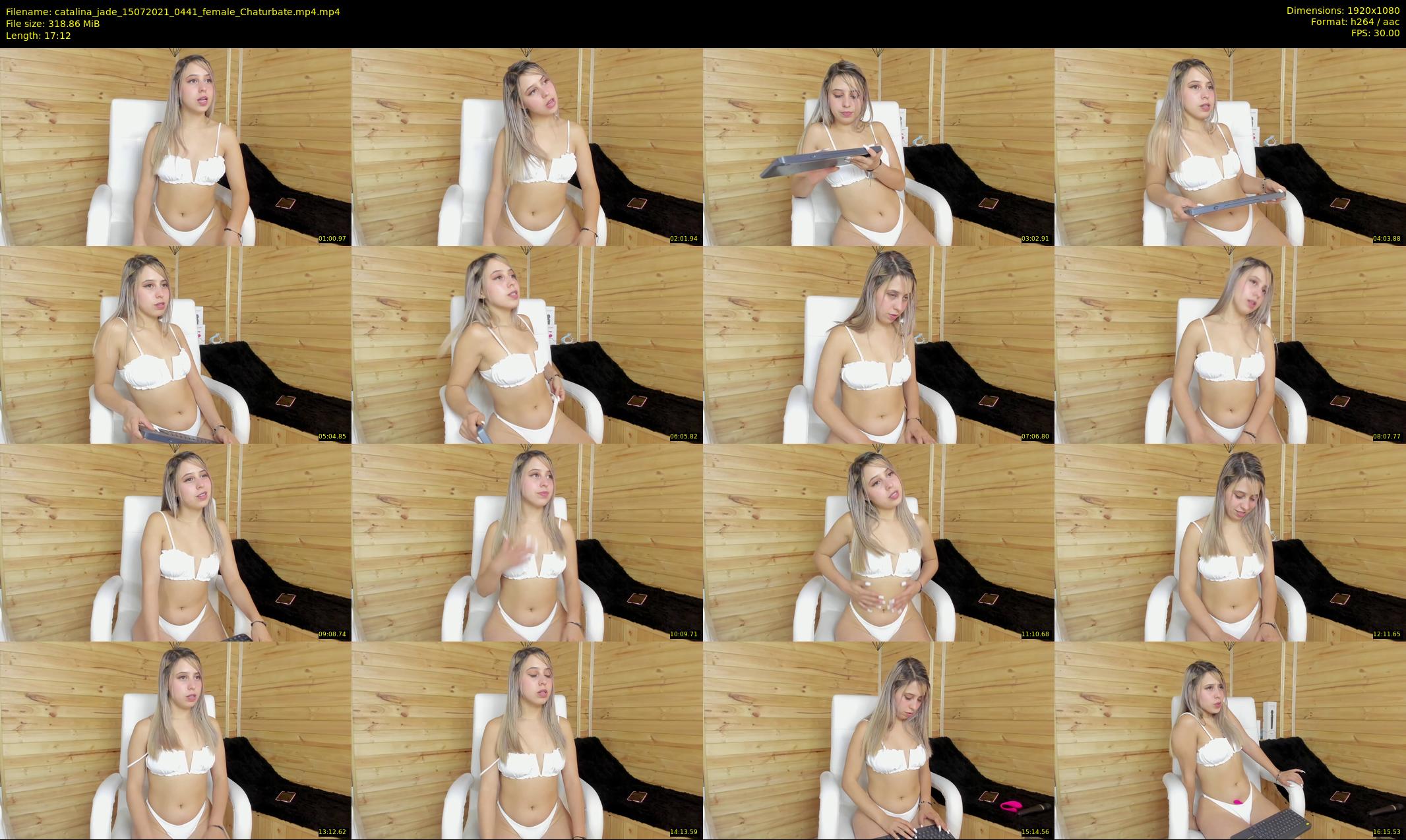 catalina_jade — 18 minute Chaturbate female cam show recording, 1080p, Jul 15, 2021