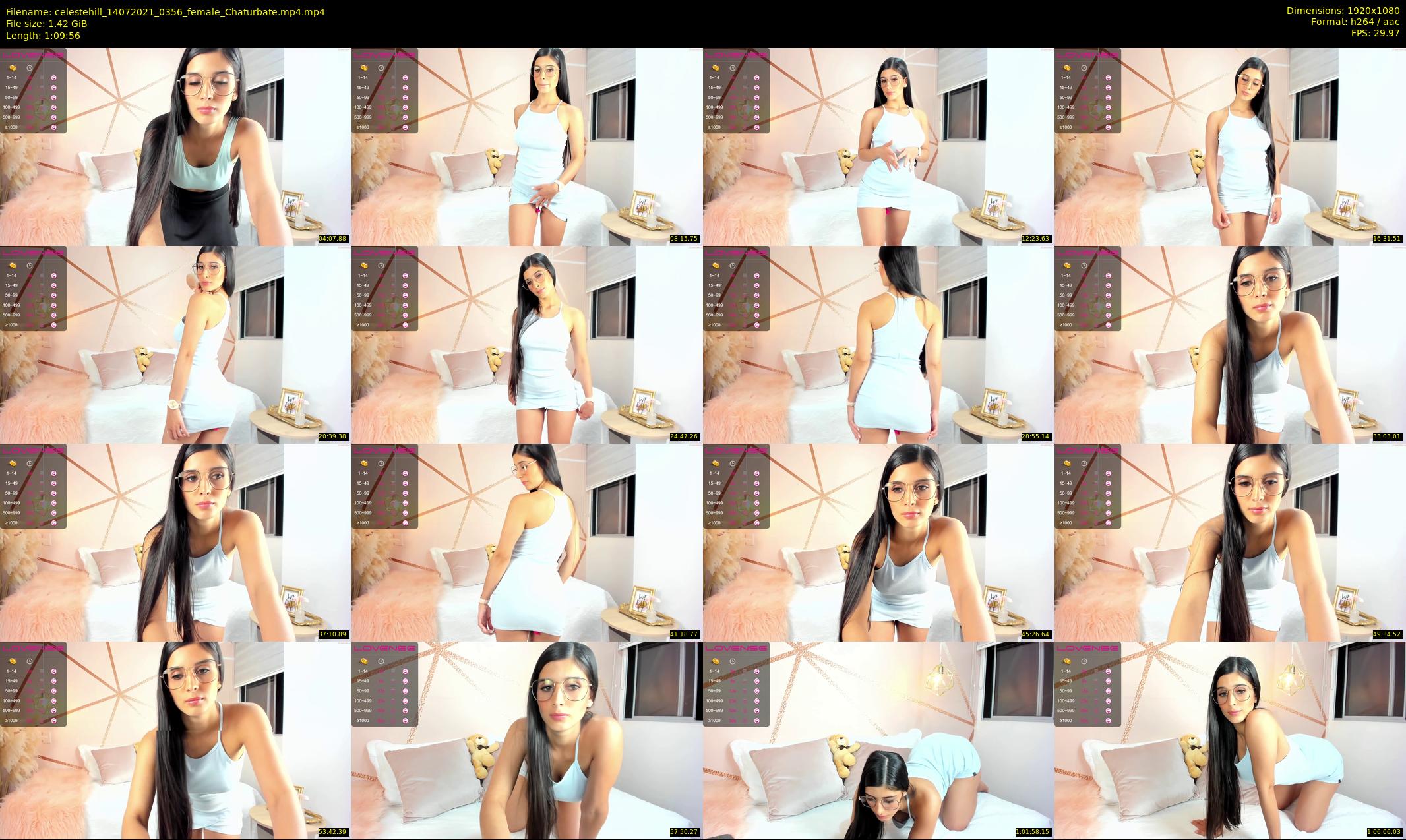 celestehill — 70 minute Chaturbate female cam show recording, 1080p, Jul 14, 2021