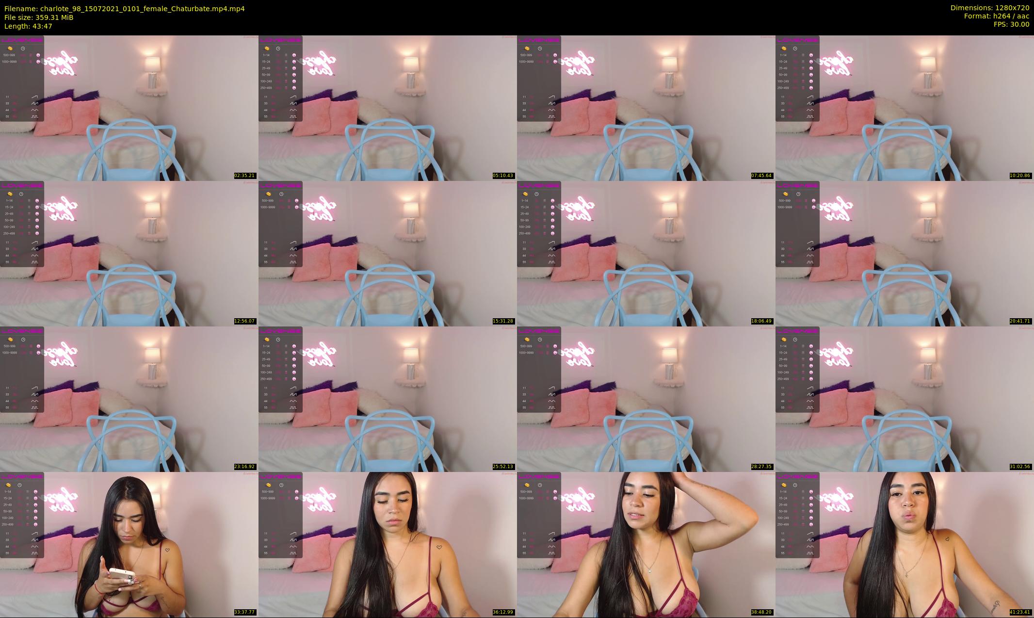 charlote_98 — 44 minute Chaturbate female cam show recording, 720p, Jul 15, 2021