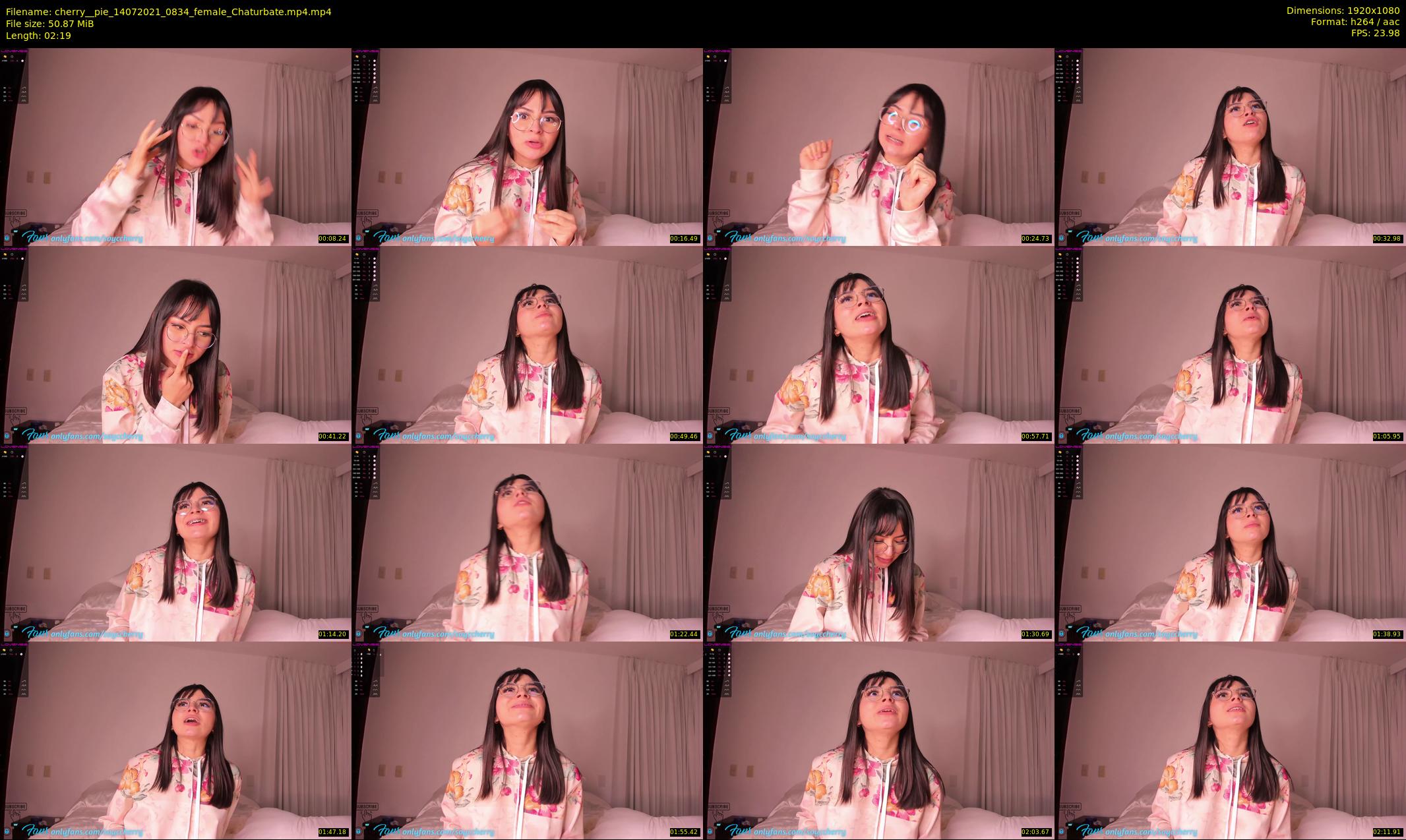 cherry__pie — 3 minute Chaturbate female cam show recording, 1080p, Jul 14, 2021
