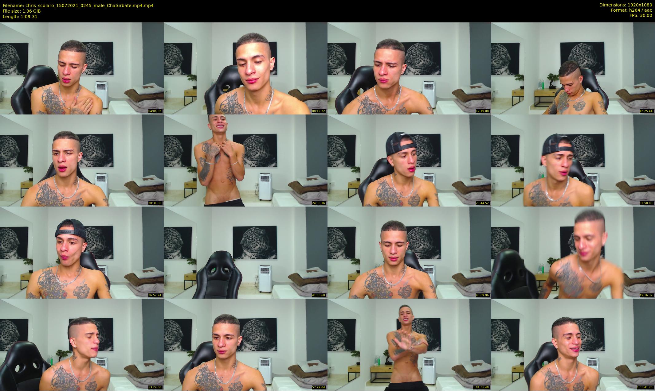 chris_scolaro — 70 minute Chaturbate male cam show recording, 1080p, Jul 15, 2021