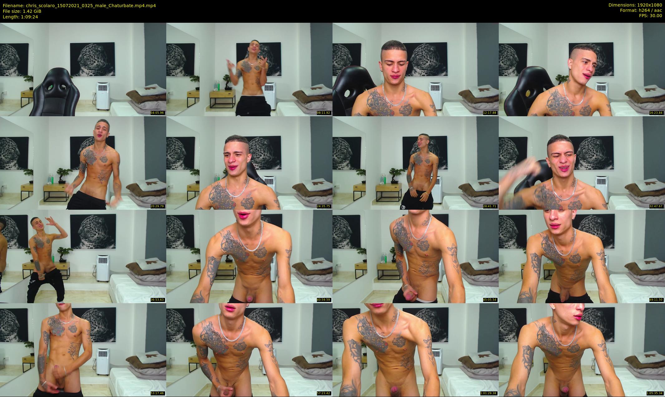 chris_scolaro — 70 minute Chaturbate male cam show recording, 1080p, Jul 15, 2021