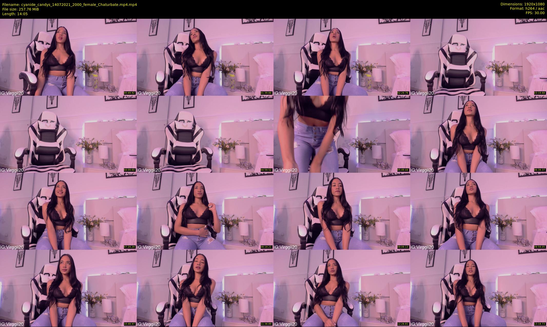 cyanide_candys — 15 minute Chaturbate female cam show recording, 1080p, Jul 14, 2021