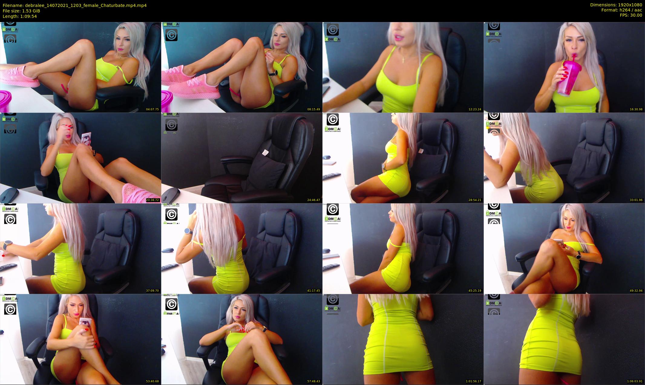debralee — 70 minute Chaturbate female cam show recording, 1080p, Jul 14, 2021