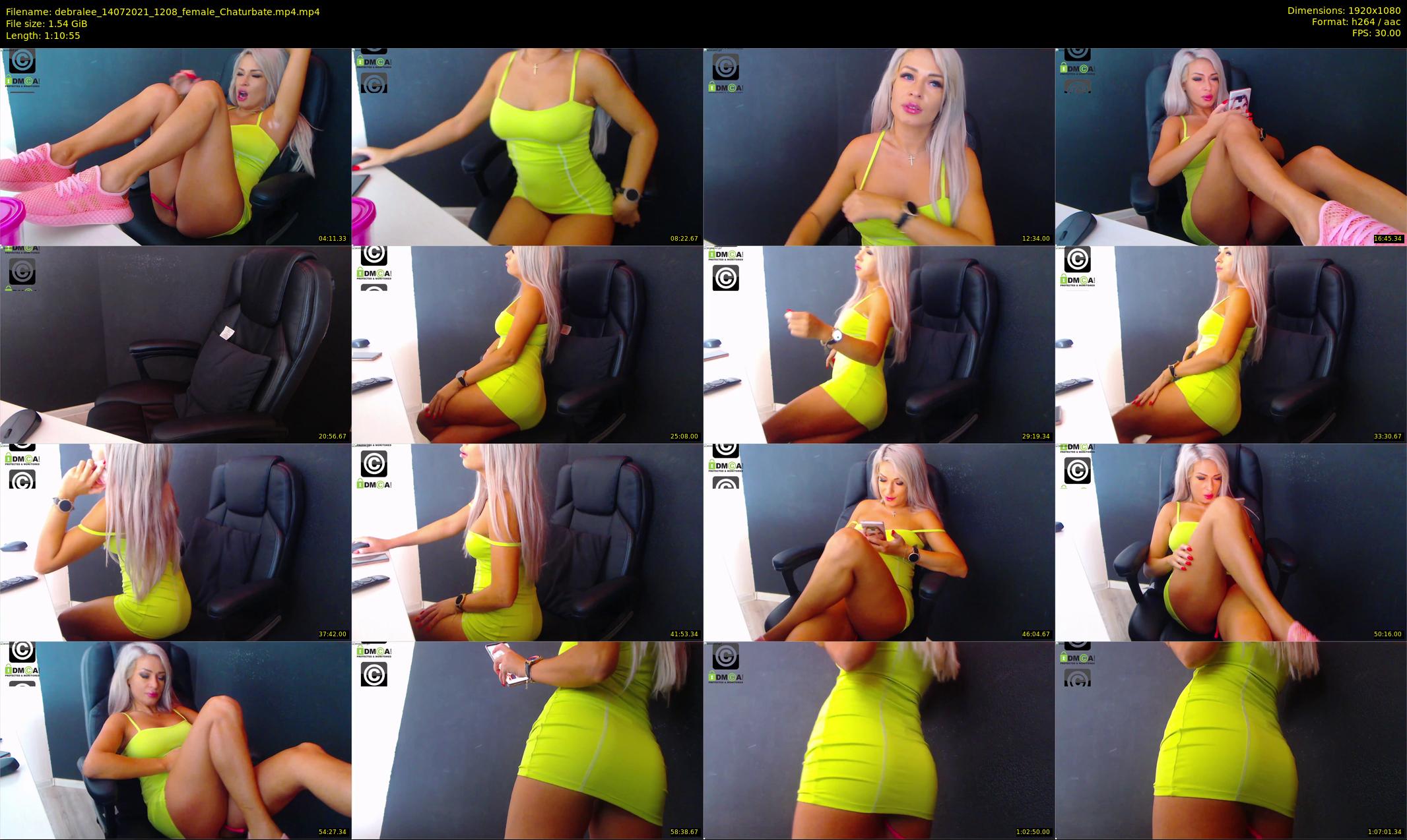 debralee — 71 minute Chaturbate female cam show recording, 1080p, Jul 14, 2021
