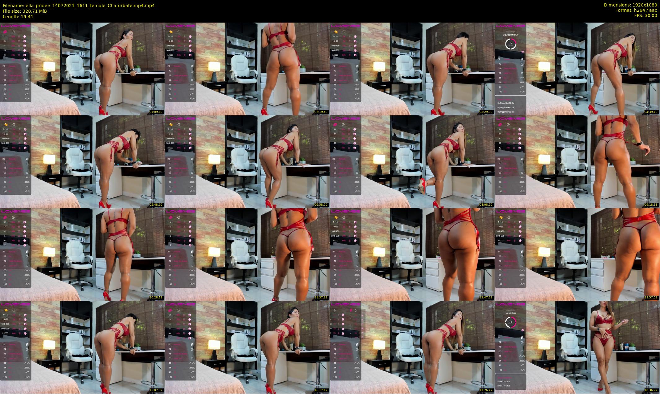 ella_pridee — 20 minute Chaturbate female cam show recording, 1080p, Jul 14, 2021