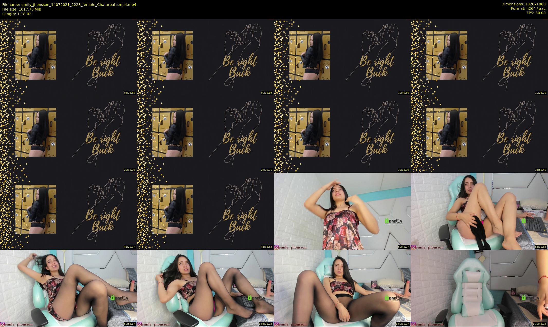 emily_jhonsson — 79 minute Chaturbate female cam show recording, 1080p, Jul 14, 2021