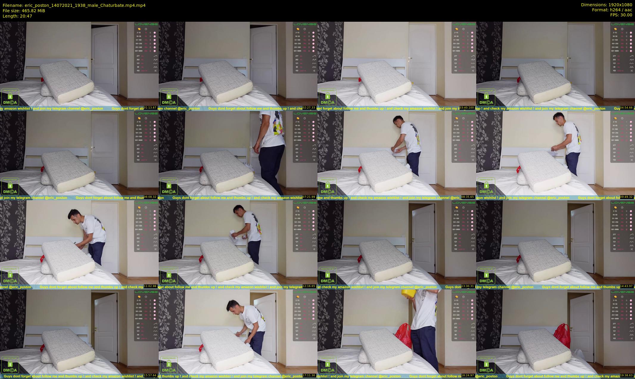 eric_poston — 21 minute Chaturbate male cam show recording, 1080p, Jul 14, 2021