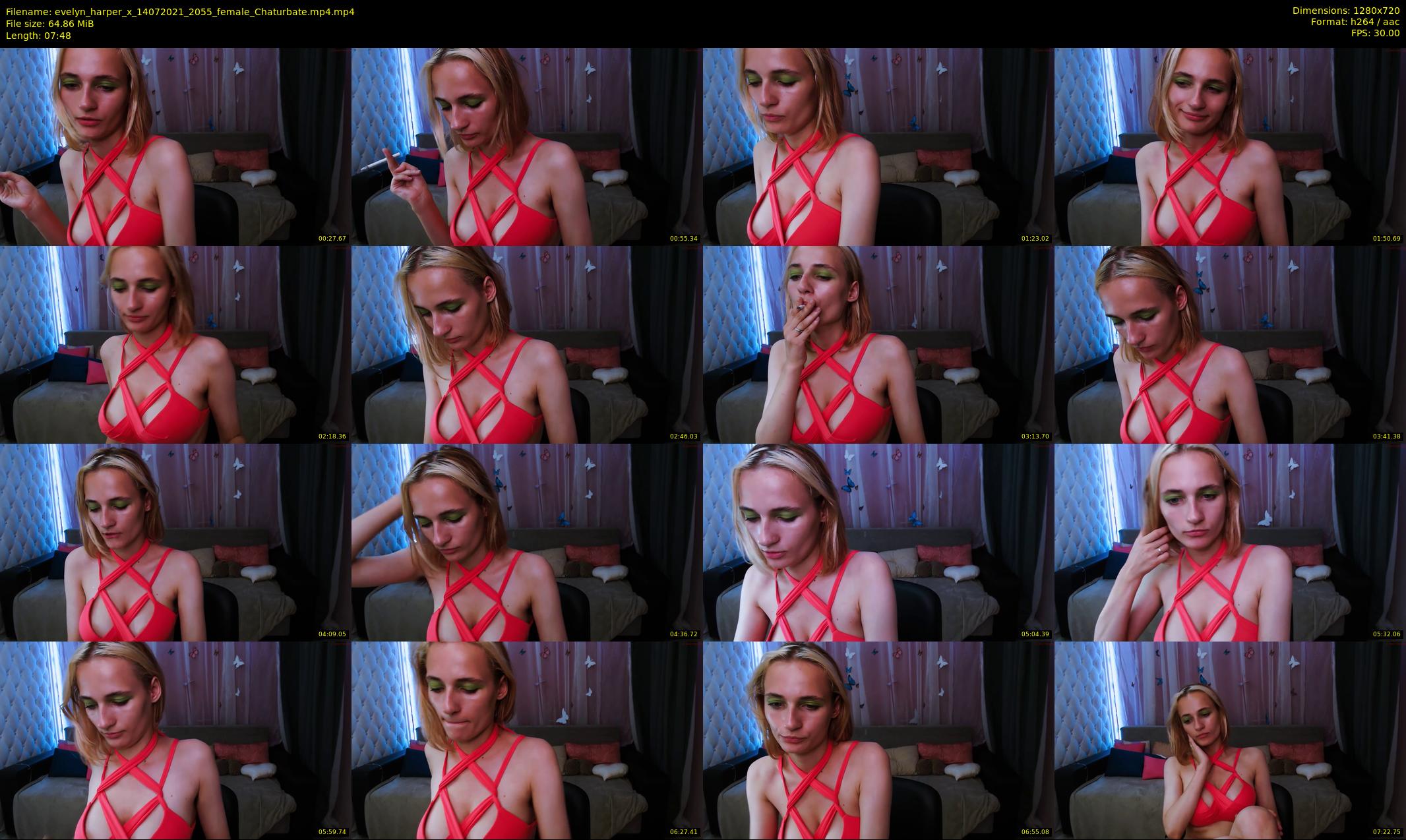 evelyn_harper_x — 8 minute Chaturbate female cam show recording, 720p, Jul 14, 2021