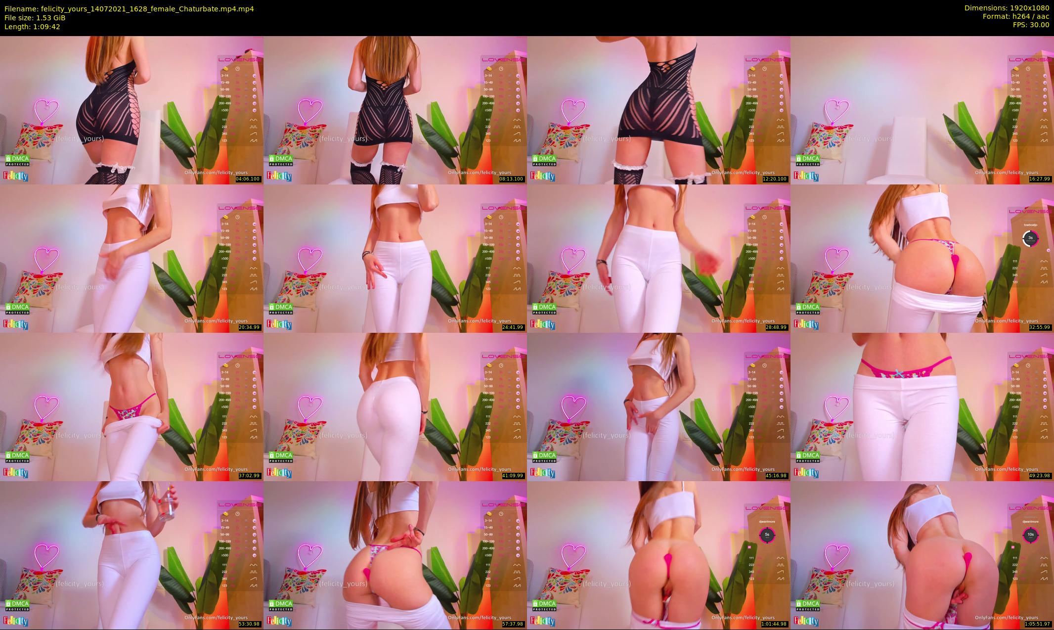 felicity_yours — 70 minute Chaturbate female cam show recording, 1080p, Jul 14, 2021