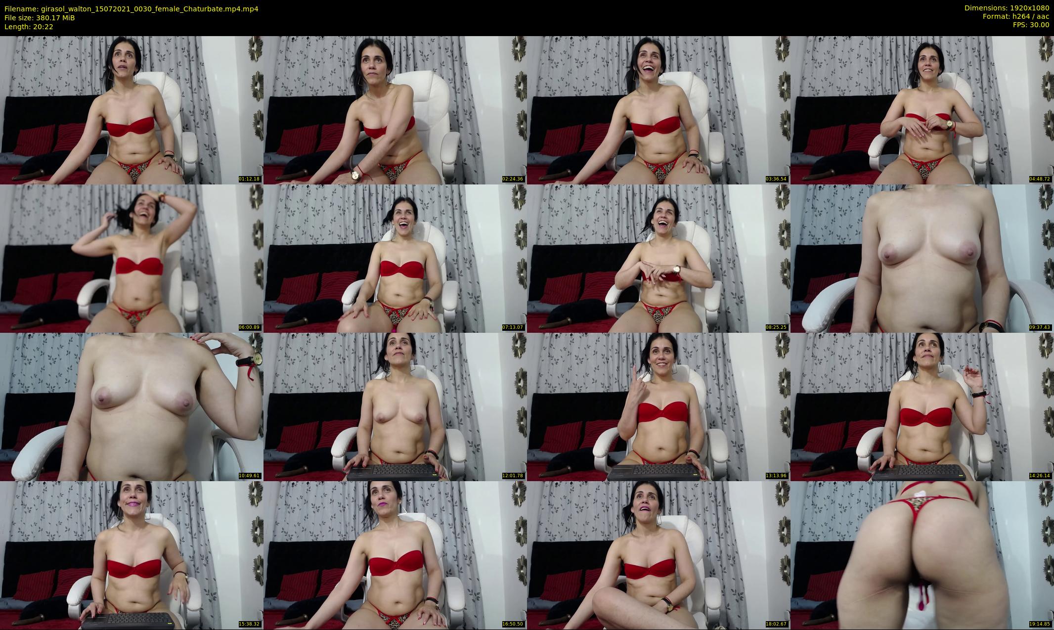 girasol_walton — 21 minute Chaturbate female cam show recording, 1080p, Jul 15, 2021