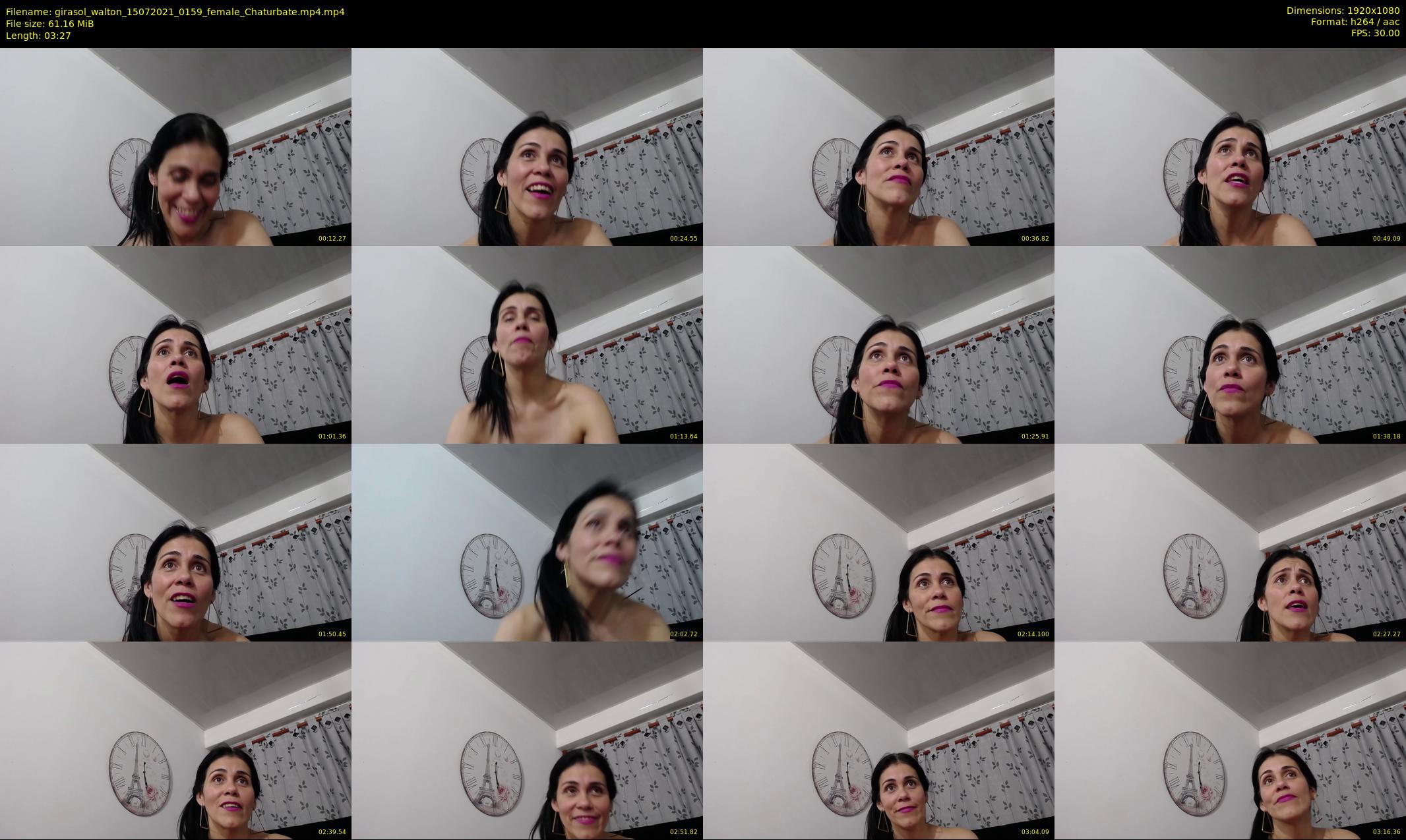 girasol_walton — 4 minute Chaturbate female cam show recording, 1080p, Jul 15, 2021
