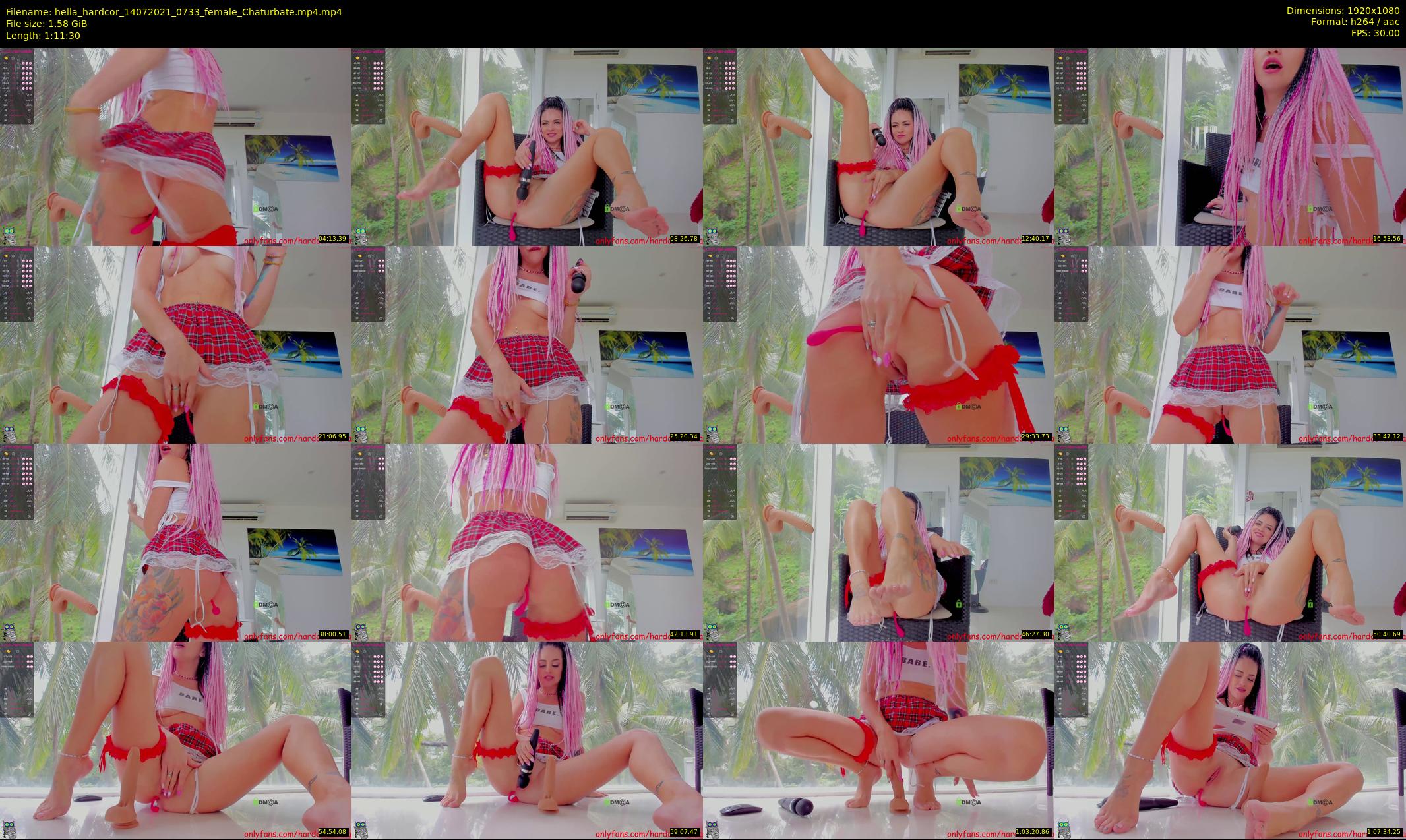 hella_hardcor — 72 minute Chaturbate female cam show recording, 1080p, Jul 14, 2021