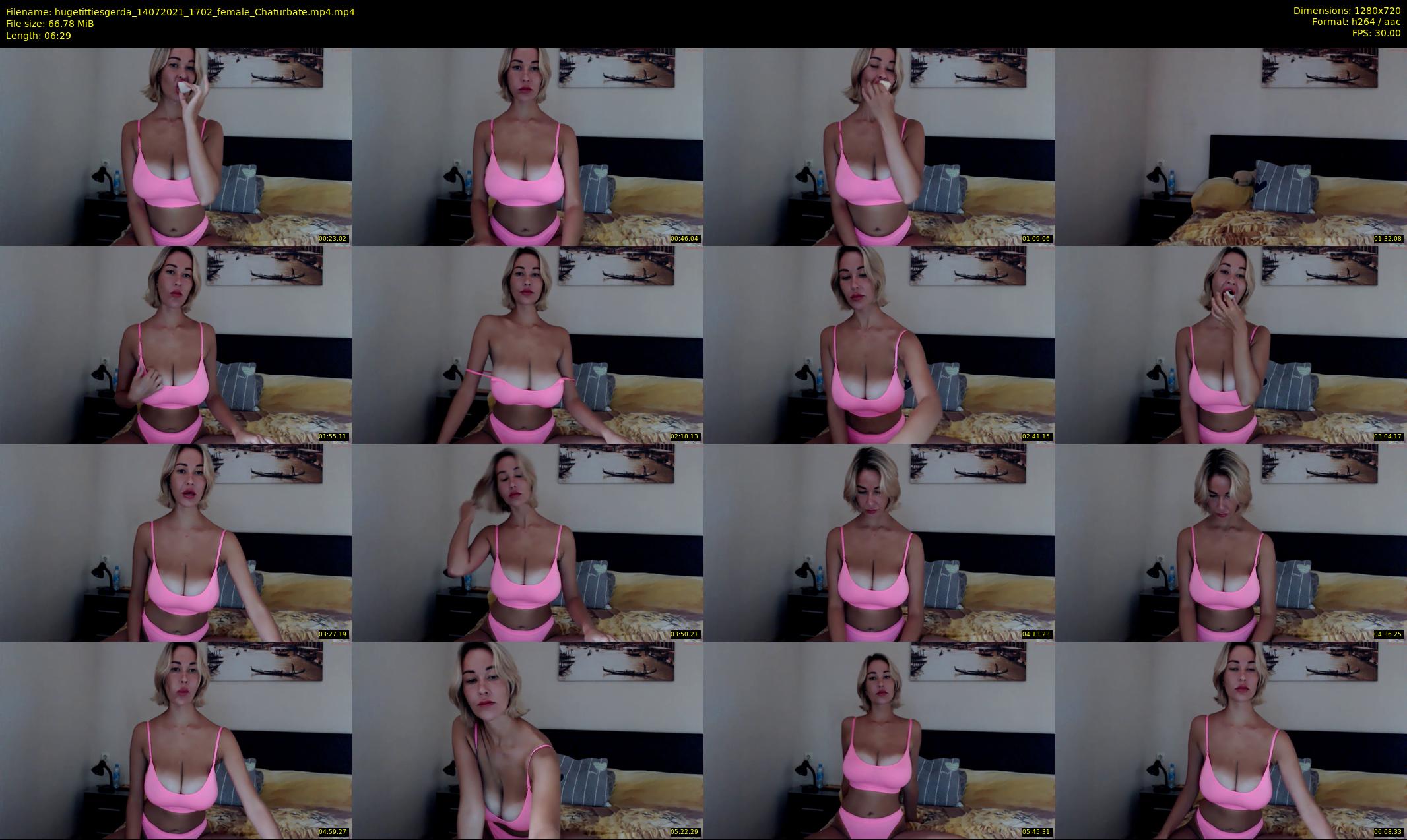 hugetittiesgerda — 7 minute Chaturbate female cam show recording, 720p, Jul 14, 2021