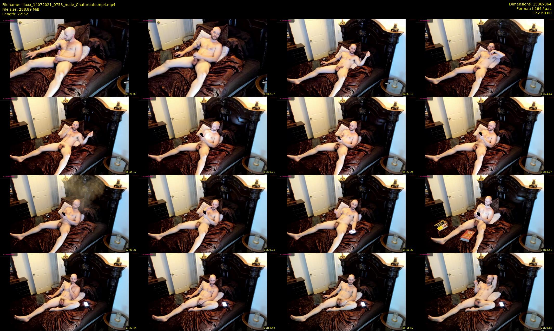 illuxx — 23 minute Chaturbate male cam show recording, 720p, Jul 14, 2021