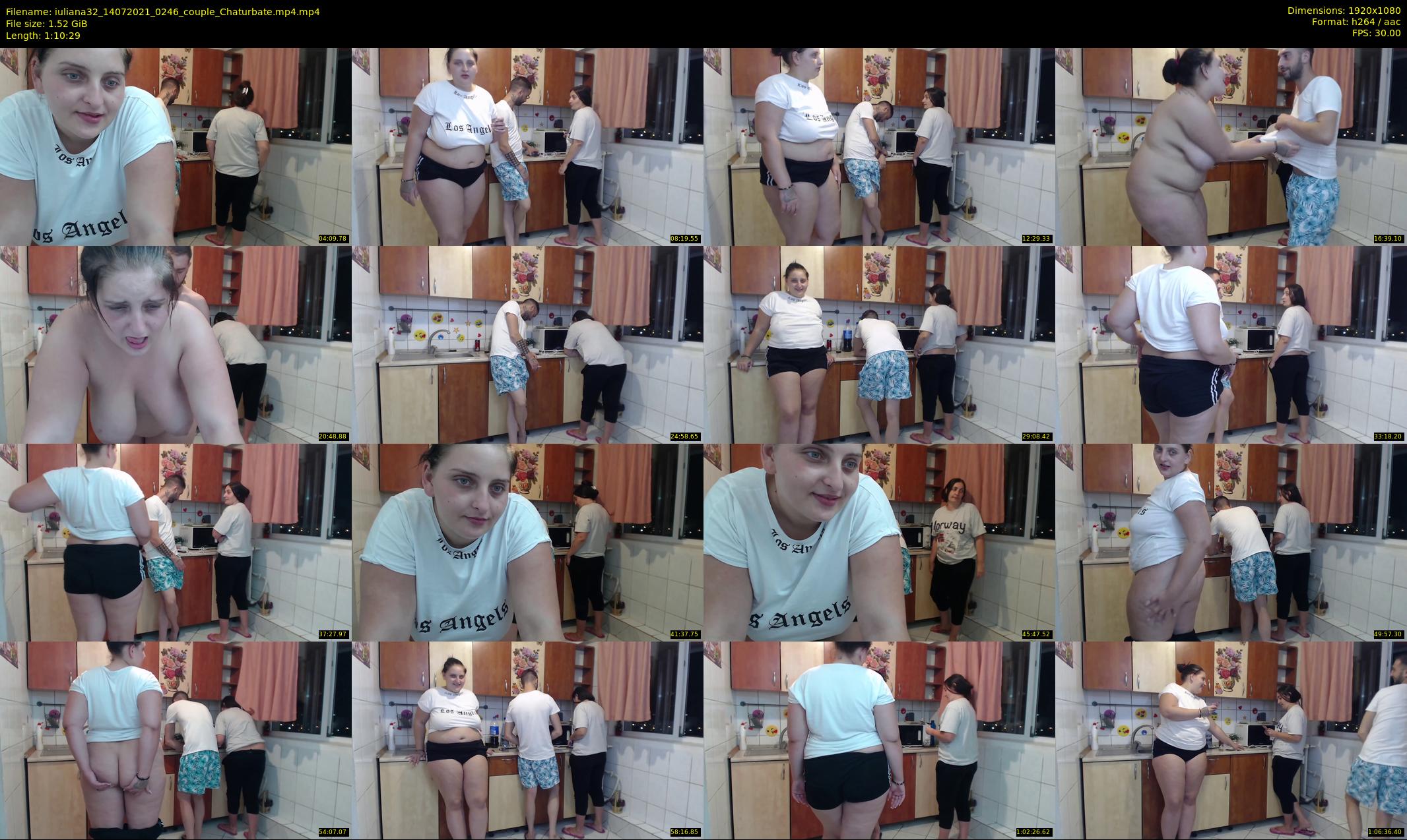iuliana32 — 71 minute Chaturbate couple cam show recording, 1080p, Jul 14, 2021