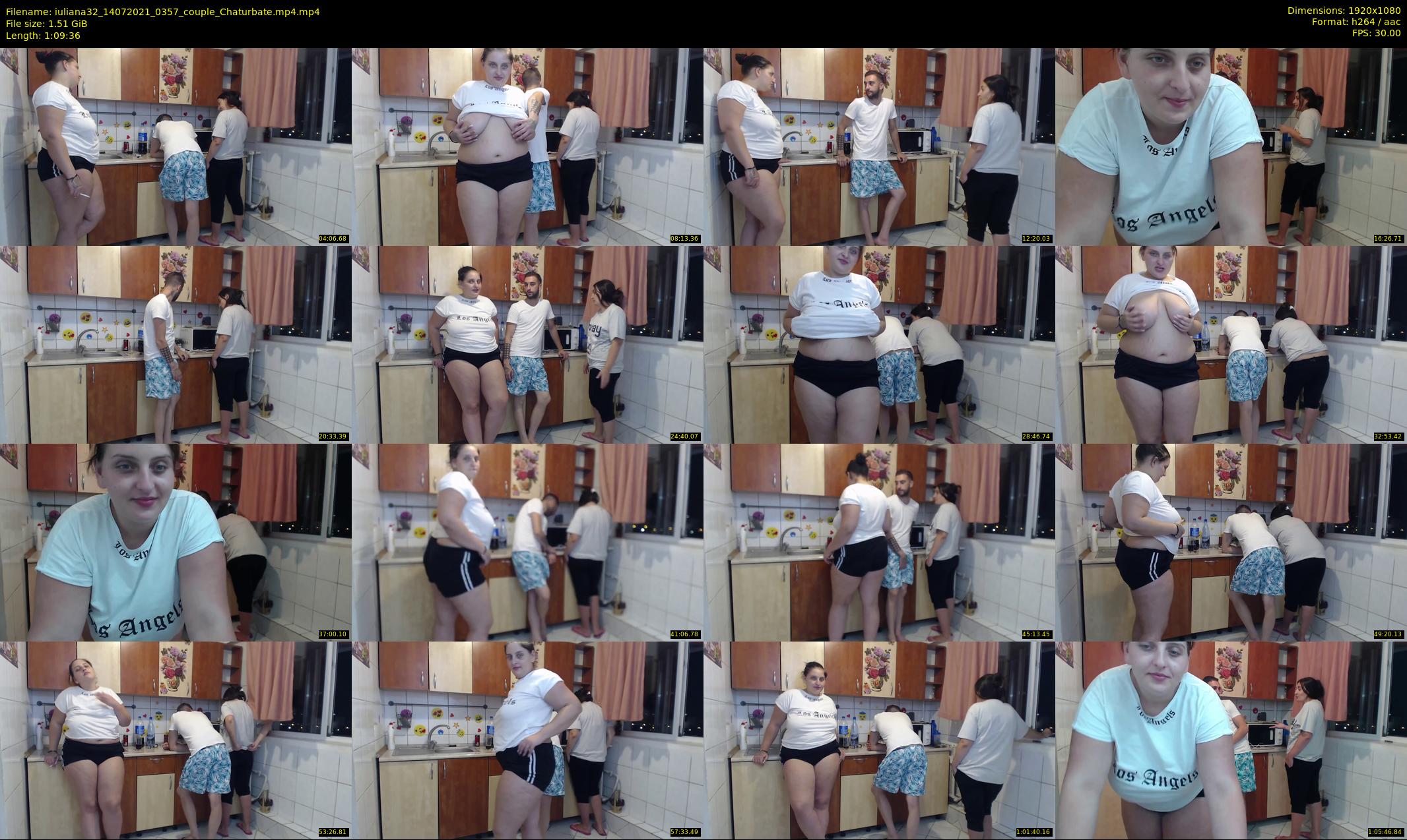 iuliana32 — 70 minute Chaturbate couple cam show recording, 1080p, Jul 14, 2021