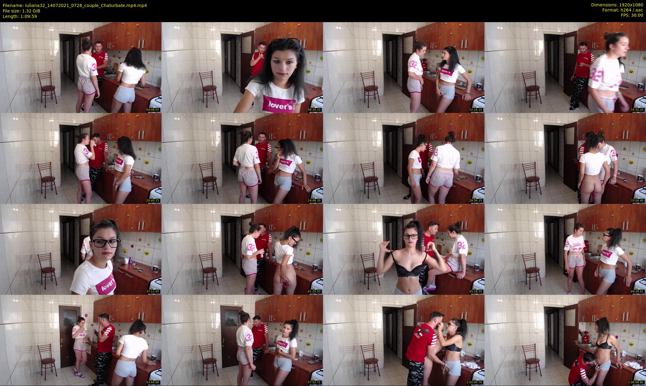 iuliana32 — 70 minute Chaturbate couple cam show recording, 1080p, Jul 14, 2021
