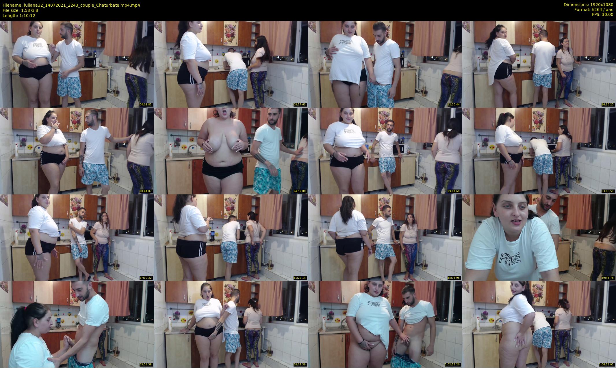 iuliana32 — 71 minute Chaturbate couple cam show recording, 1080p, Jul 14, 2021