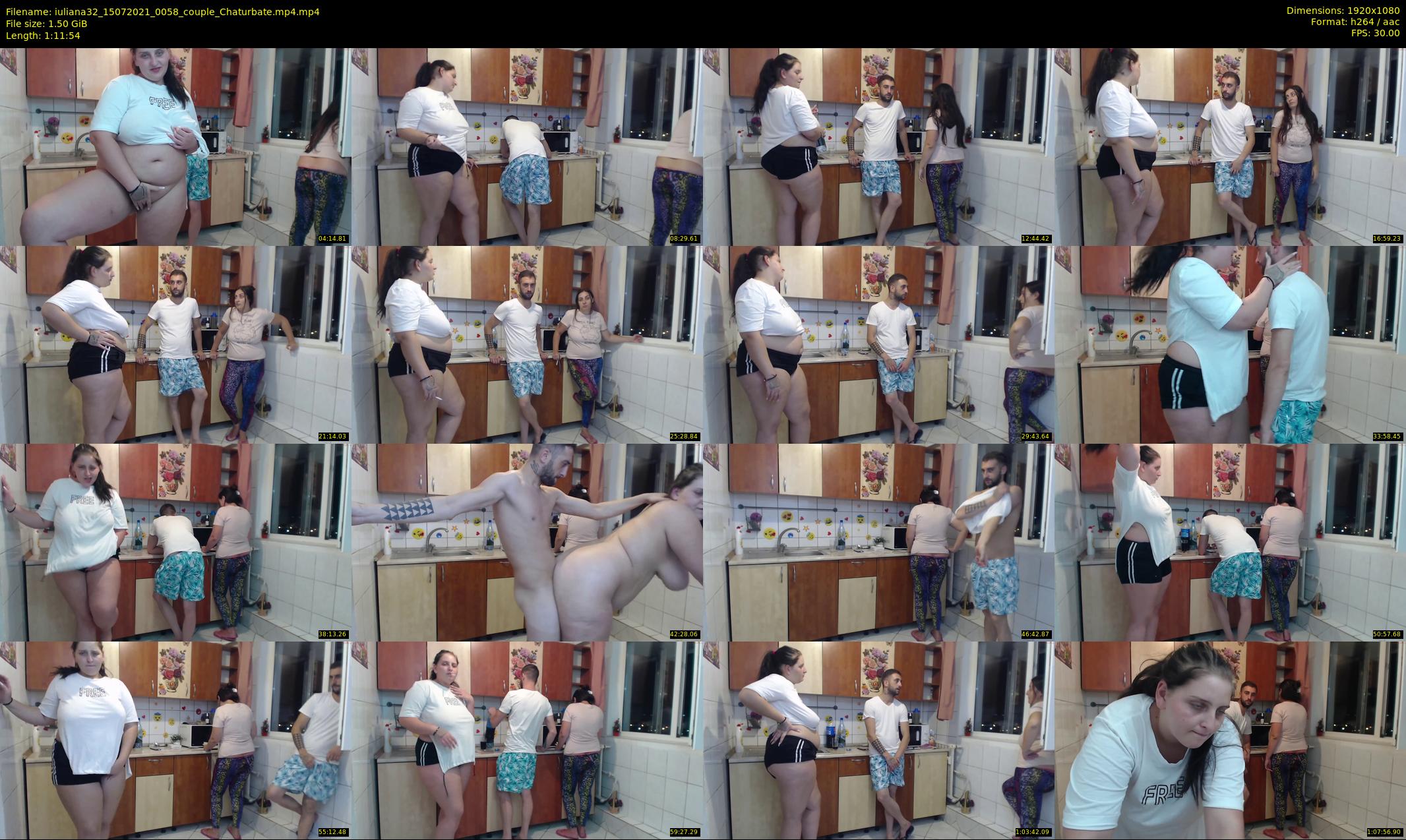 iuliana32 — 72 minute Chaturbate couple cam show recording, 1080p, Jul 15, 2021