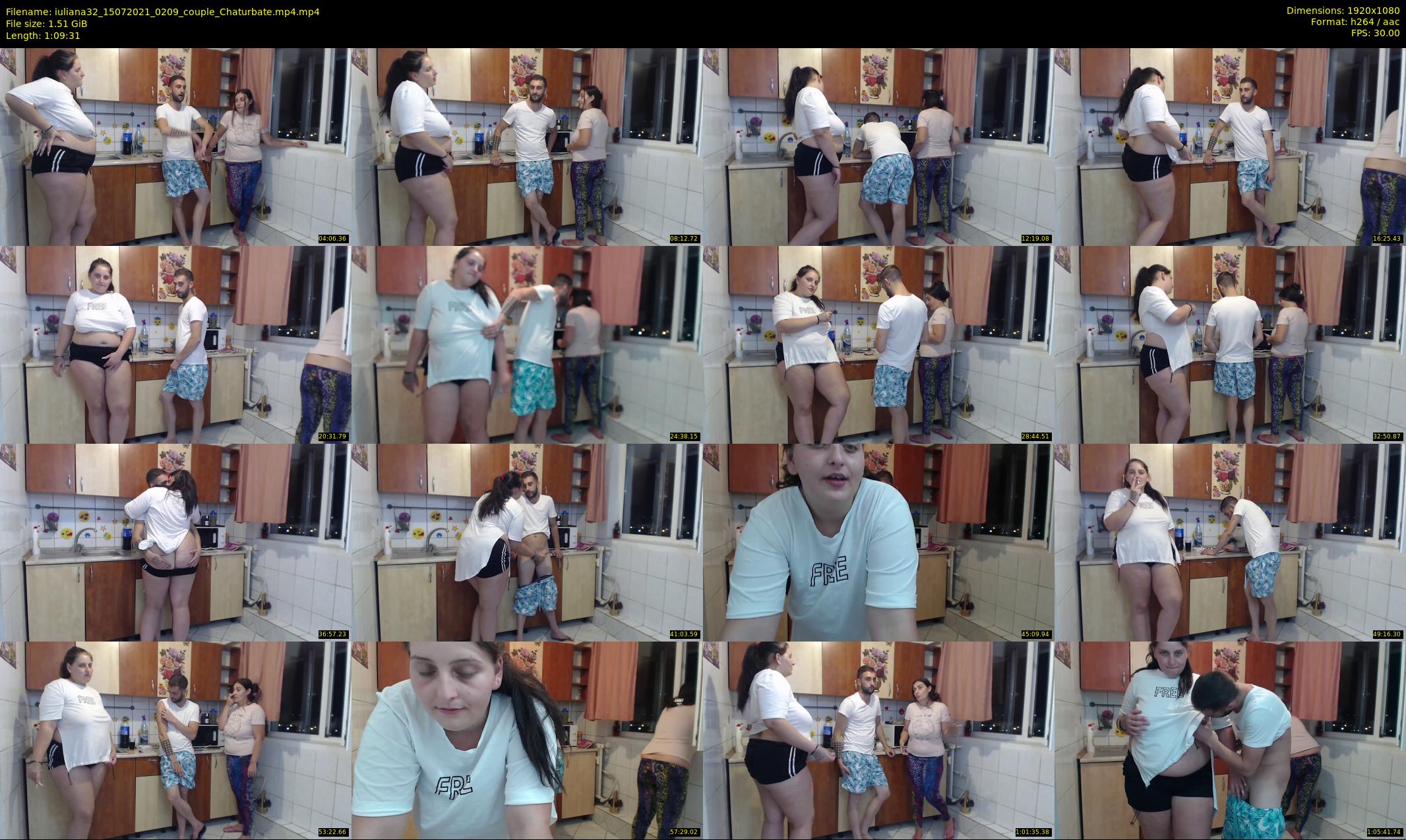 iuliana32 — 70 minute Chaturbate couple cam show recording, 1080p, Jul 15, 2021