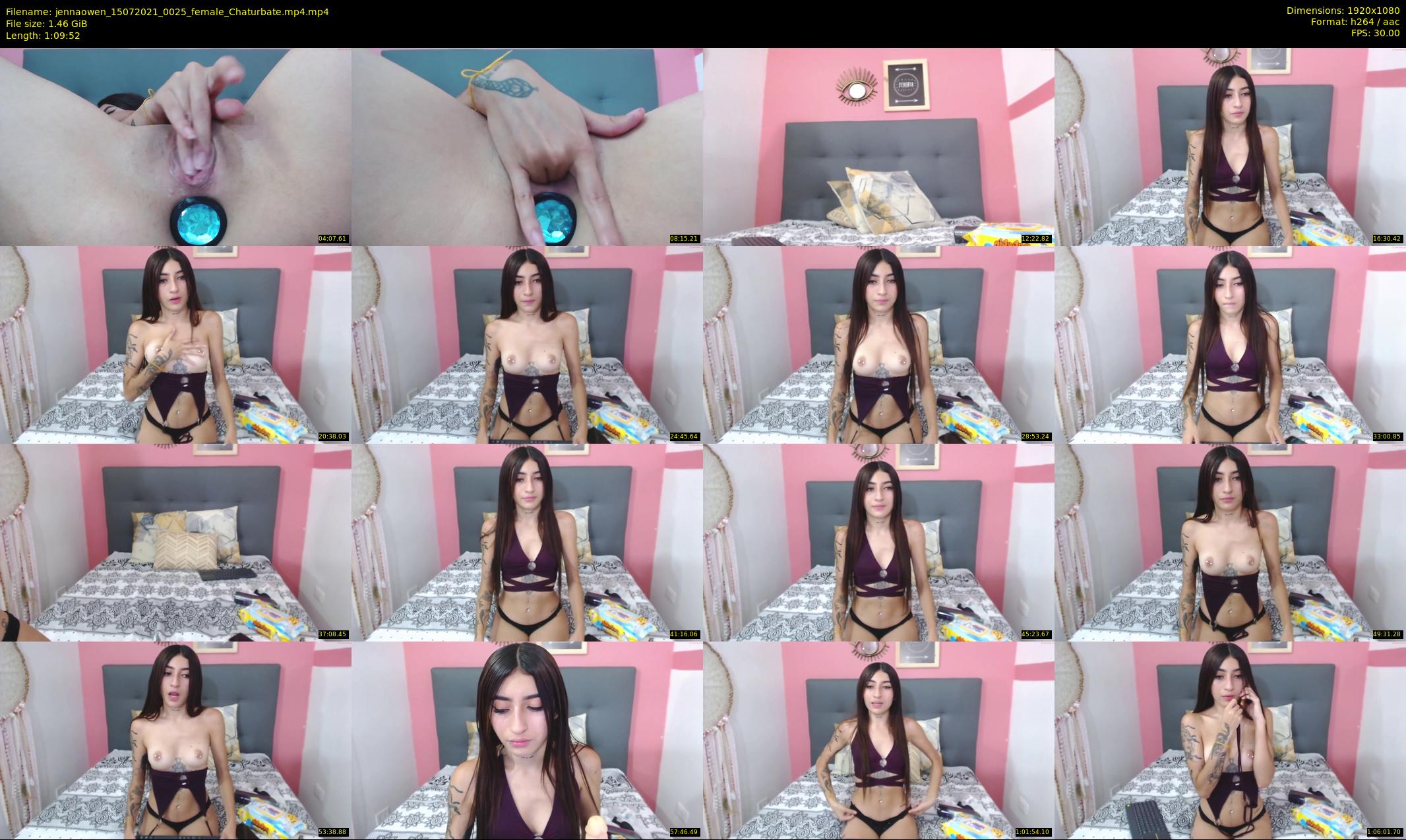 jennaowen — 70 minute Chaturbate female cam show recording, 1080p, Jul 15, 2021