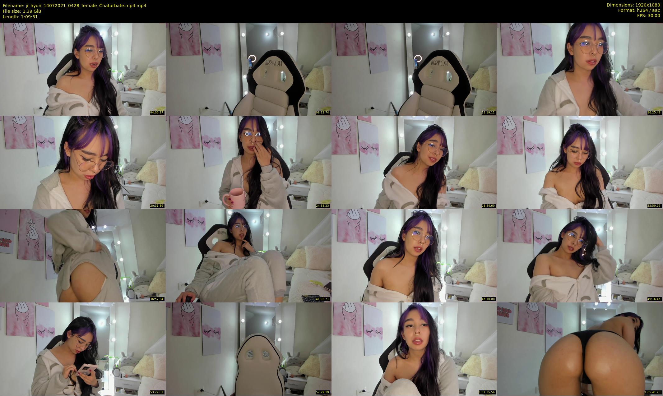 ji_hyun — 70 minute Chaturbate female cam show recording, 1080p, Jul 14, 2021