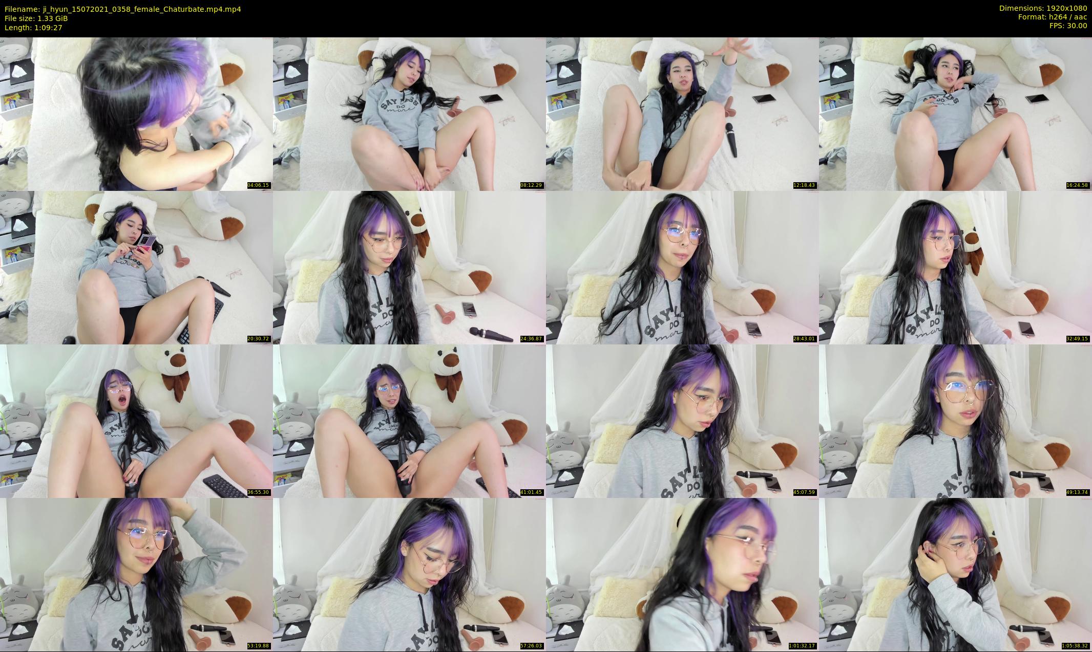 ji_hyun — 70 minute Chaturbate female cam show recording, 1080p, Jul 15, 2021