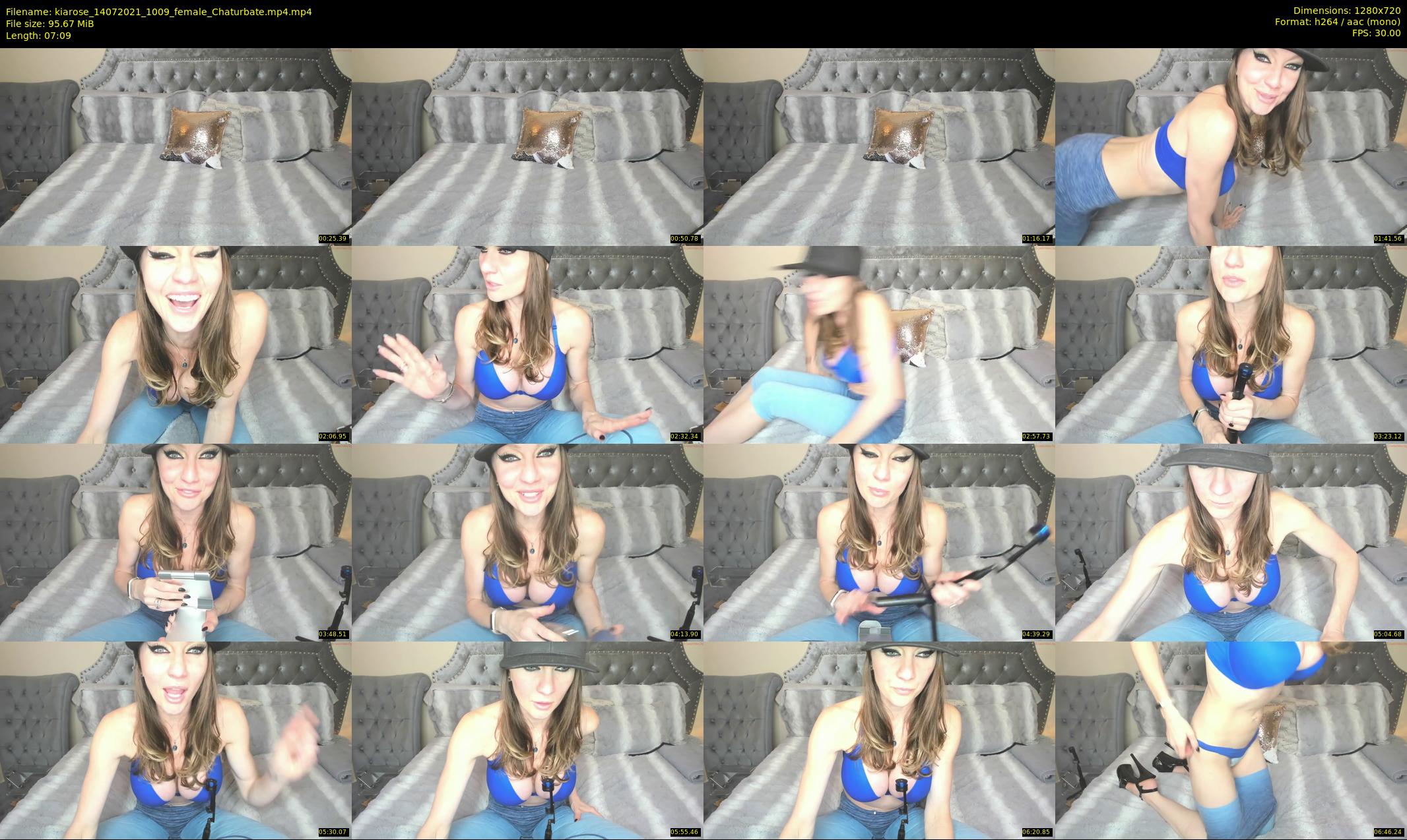 kiarose — 8 minute Chaturbate female cam show recording, 720p, Jul 14, 2021
