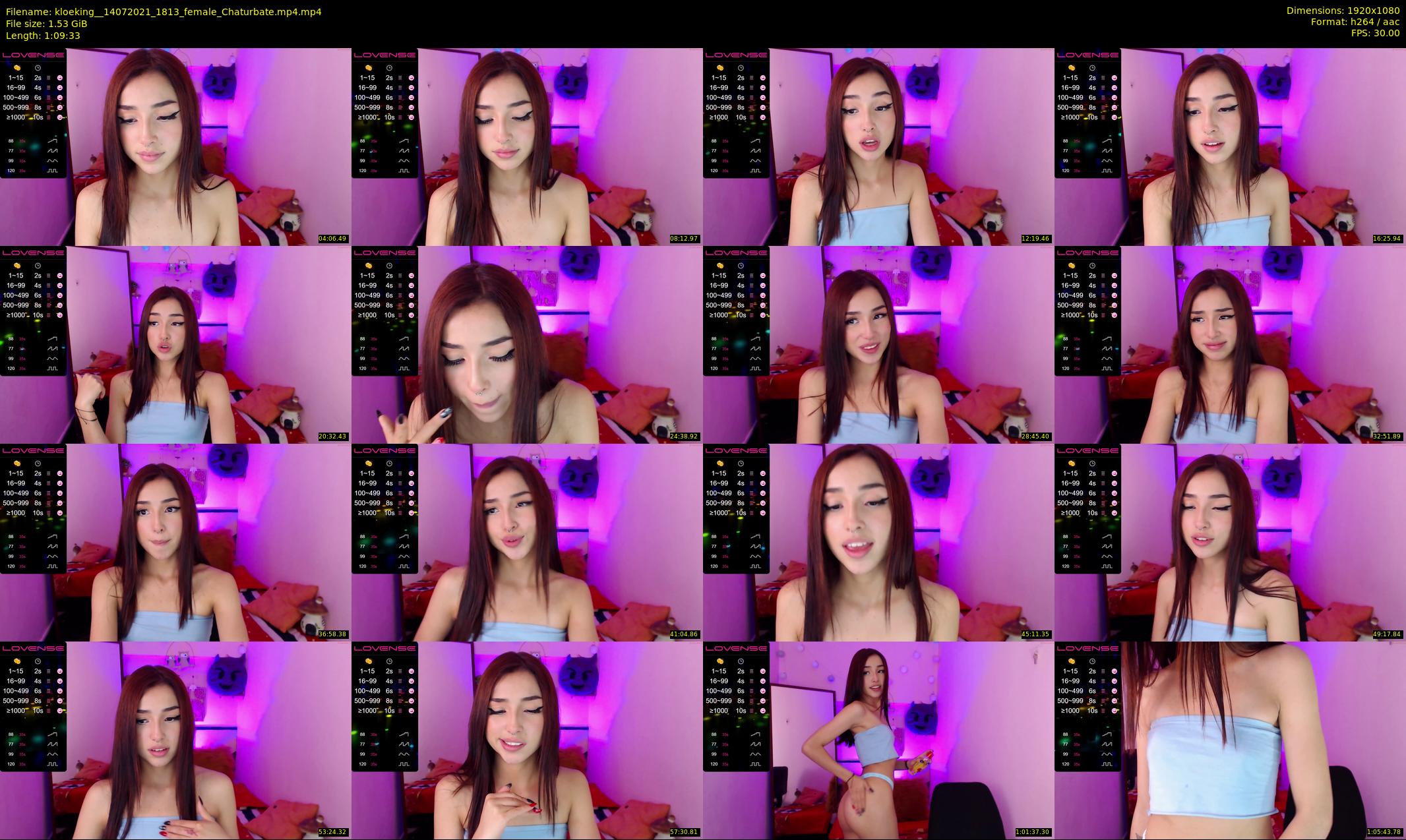kloeking_ — 70 minute Chaturbate female cam show recording, 1080p, Jul 14, 2021