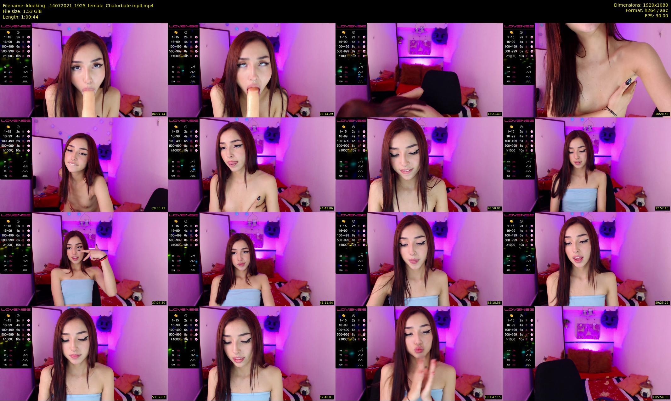 kloeking_ — 70 minute Chaturbate female cam show recording, 1080p, Jul 14, 2021