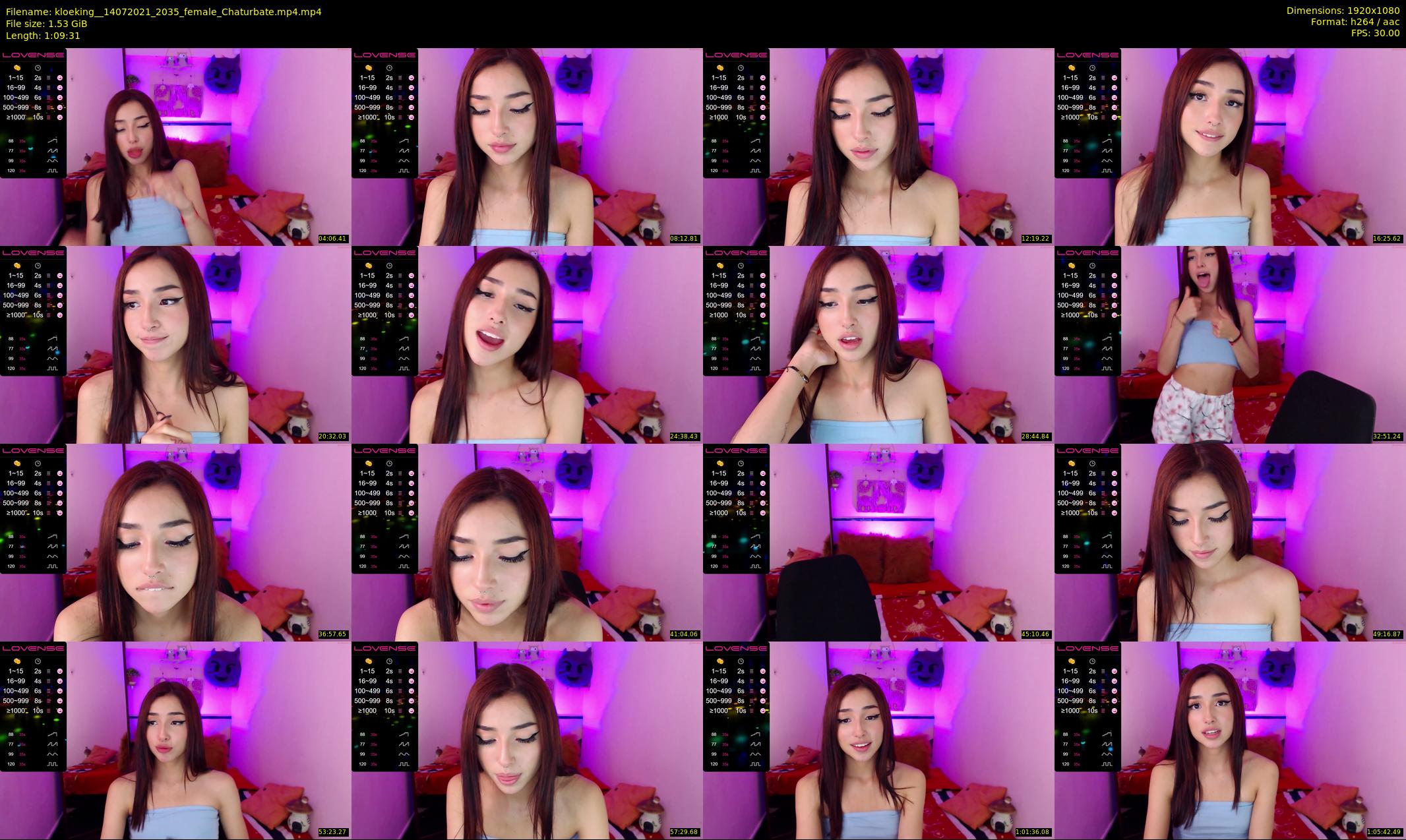 kloeking_ — 70 minute Chaturbate female cam show recording, 1080p, Jul 14, 2021