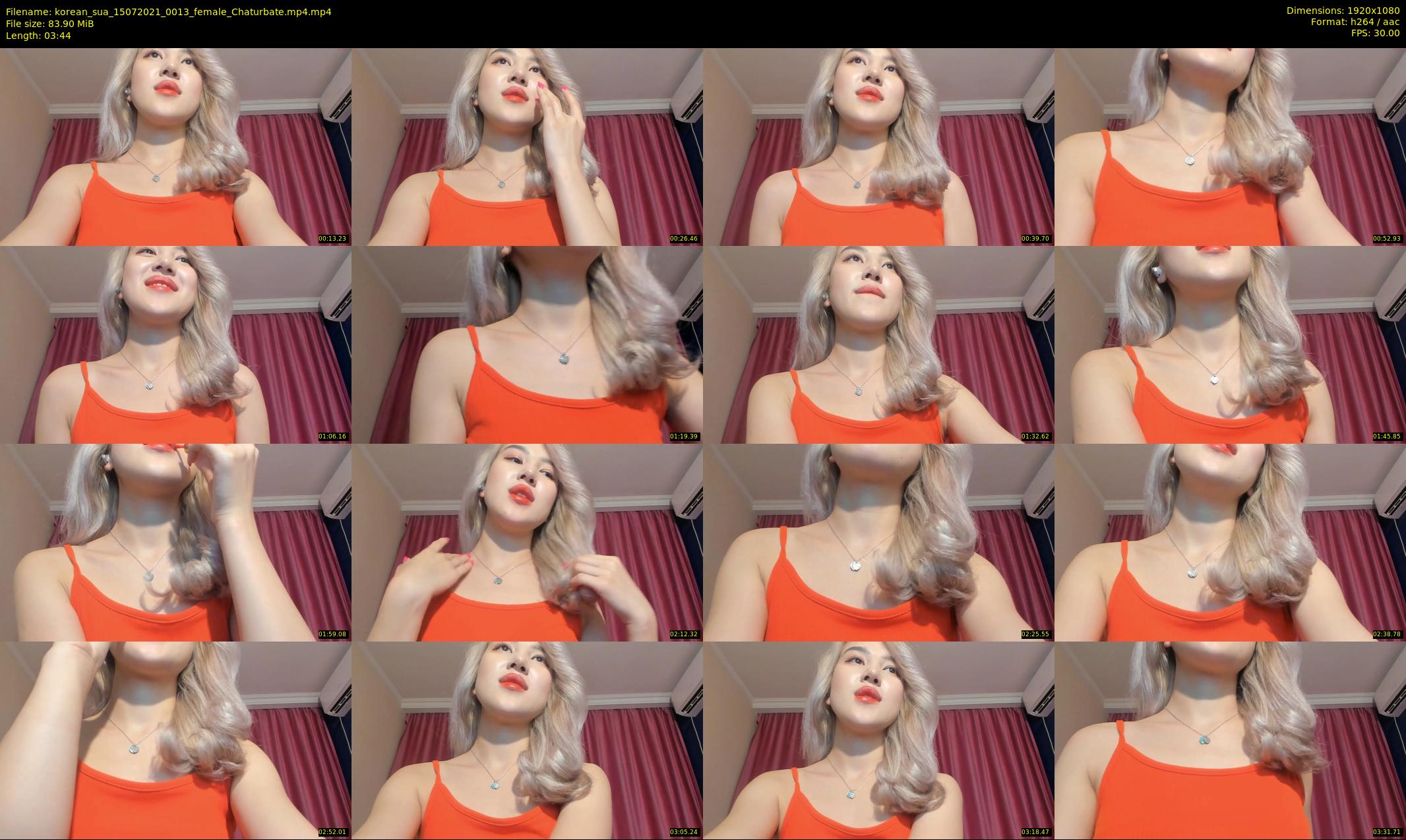 korean_sua — 4 minute Chaturbate female cam show recording, 1080p, Jul 15, 2021
