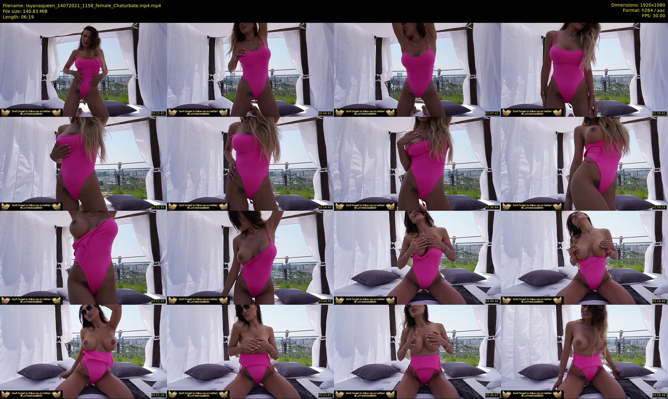 layanaqueen — 7 minute Chaturbate female cam show recording, 1080p, Jul 14, 2021