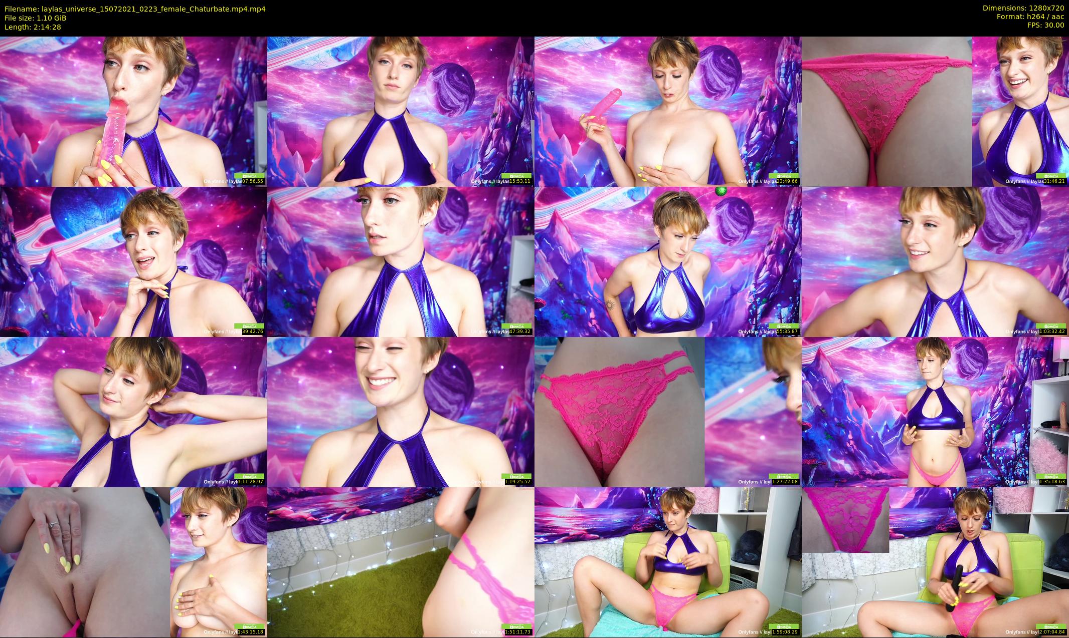 laylas_universe — 135 minute Chaturbate female cam show recording, 720p, Jul 15, 2021