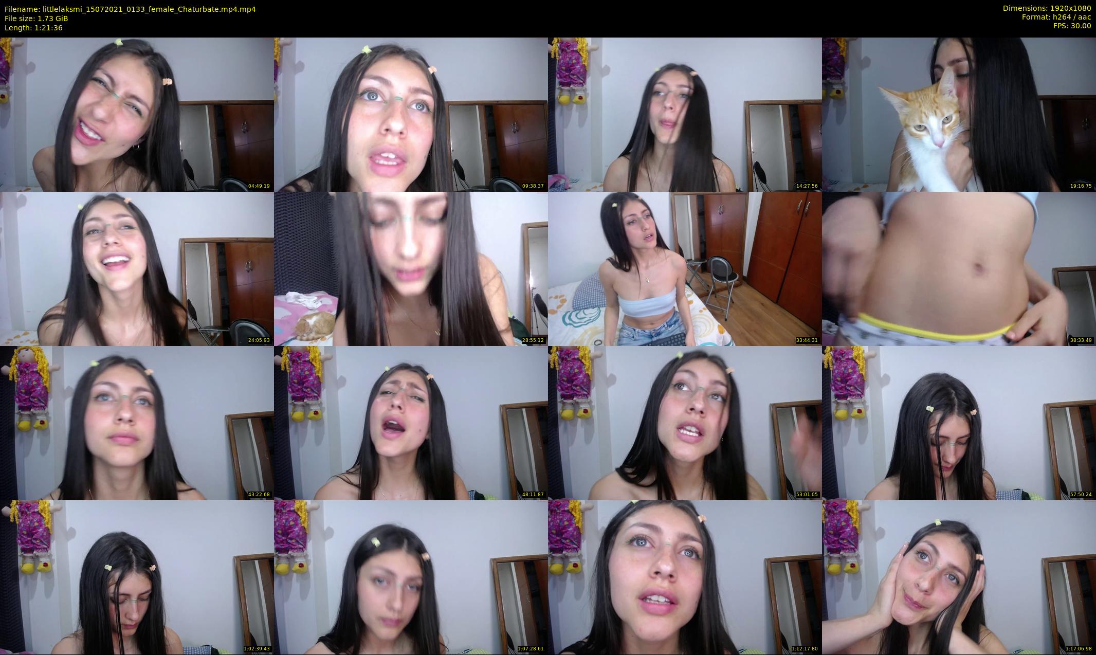 littlelaksmi — 82 minute Chaturbate female cam show recording, 1080p, Jul 15, 2021