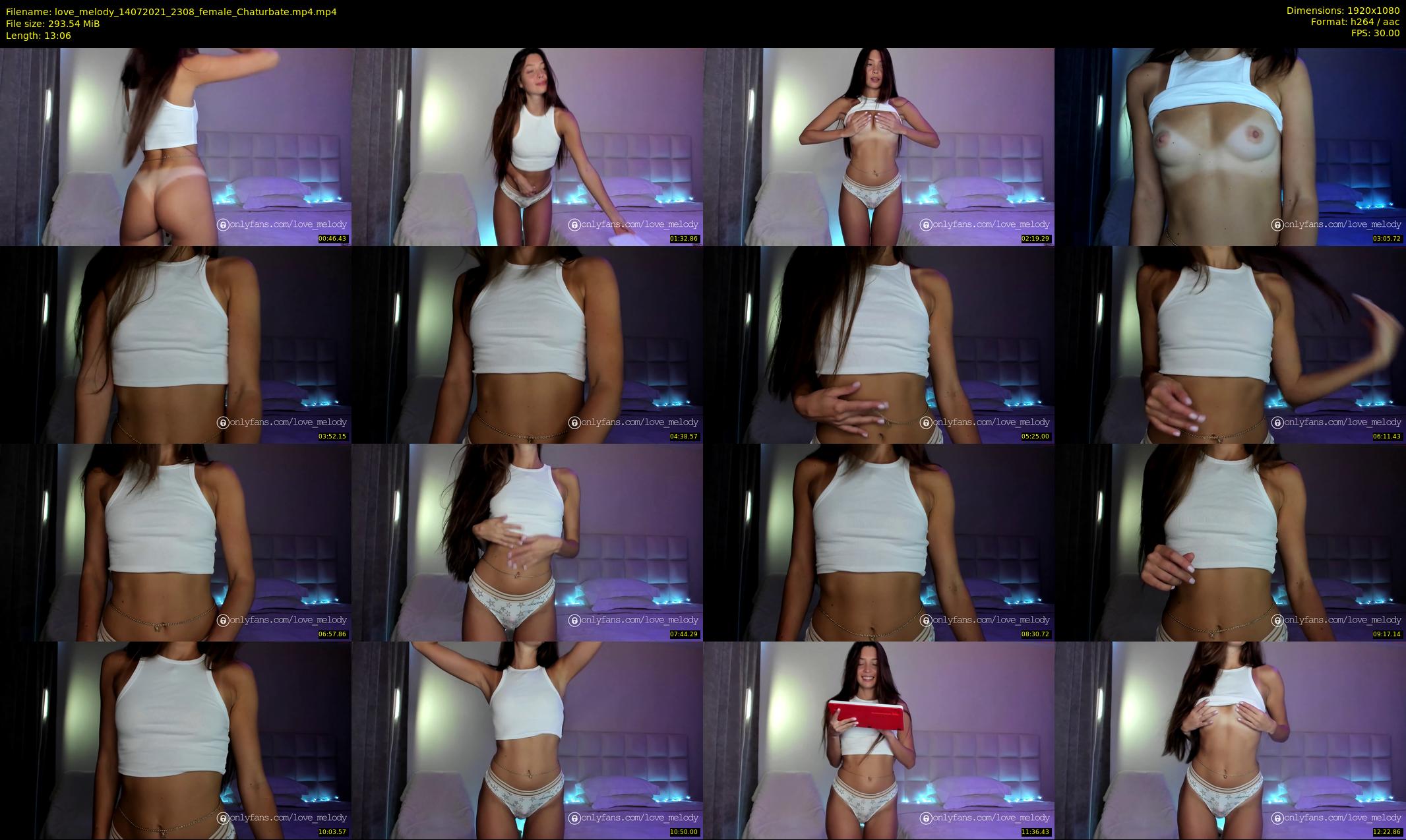 love_melody — 14 minute Chaturbate female cam show recording, 1080p, Jul 14, 2021