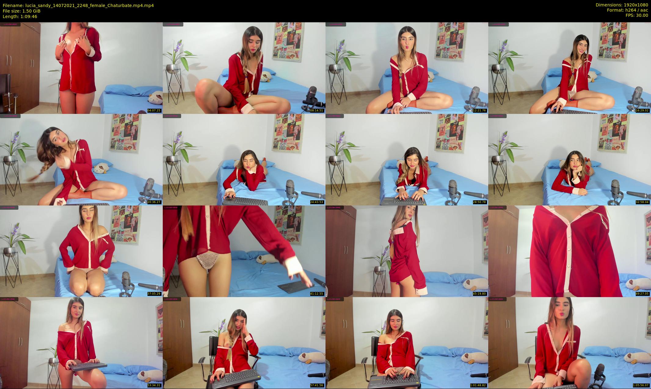 lucia_sandy — 70 minute Chaturbate female cam show recording, 1080p, Jul 14, 2021